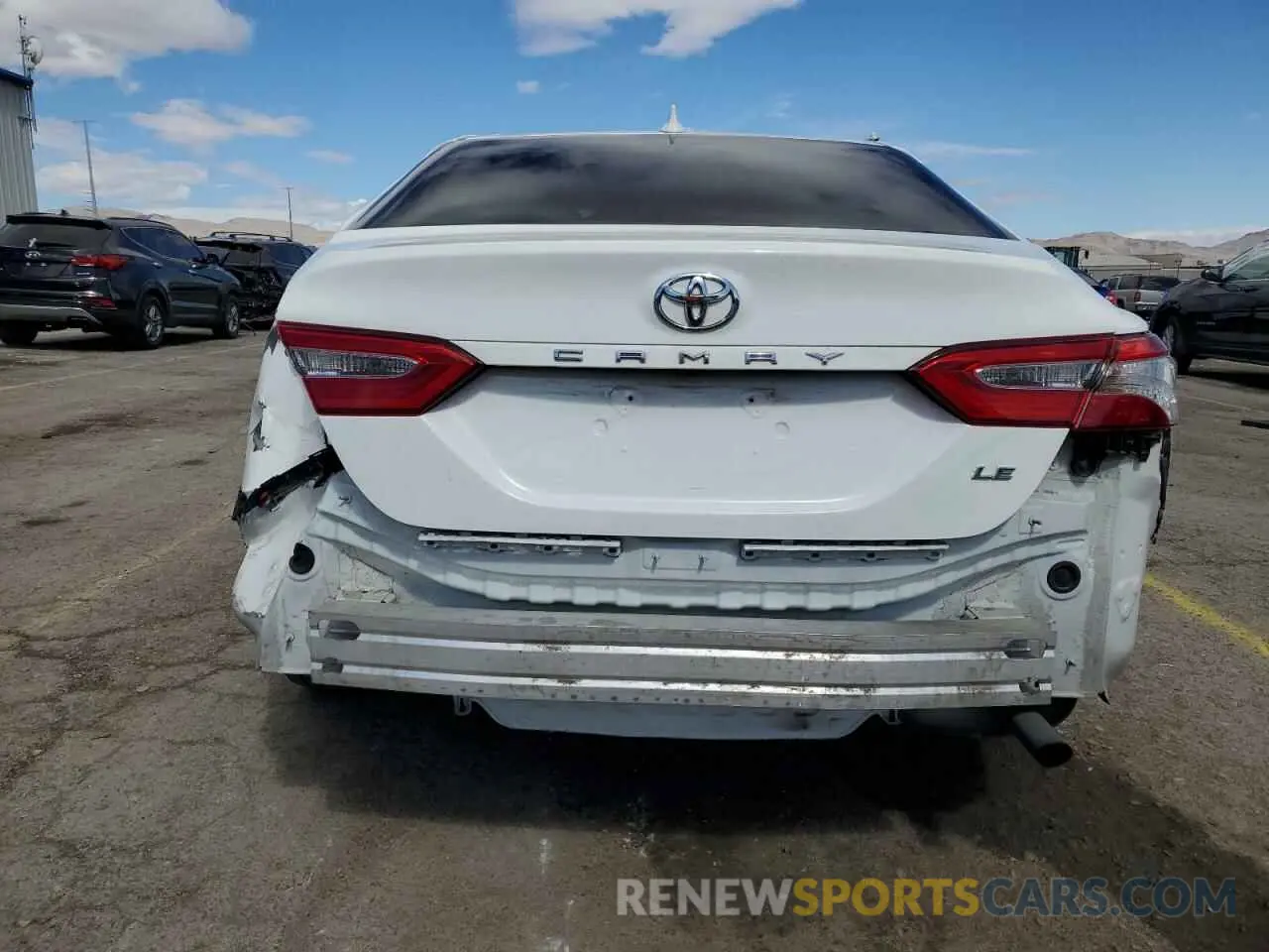 6 Photograph of a damaged car 4T1B11HK8KU699743 TOYOTA CAMRY 2019