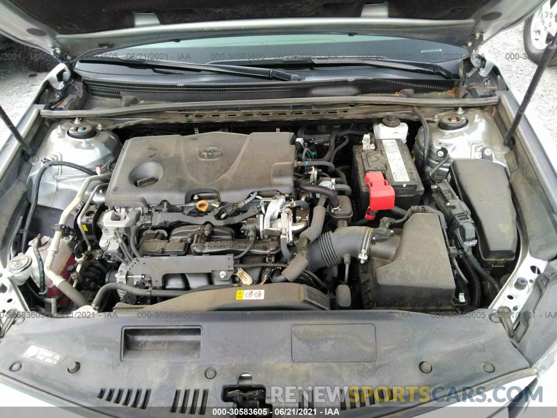 10 Photograph of a damaged car 4T1B11HK8KU719456 TOYOTA CAMRY 2019