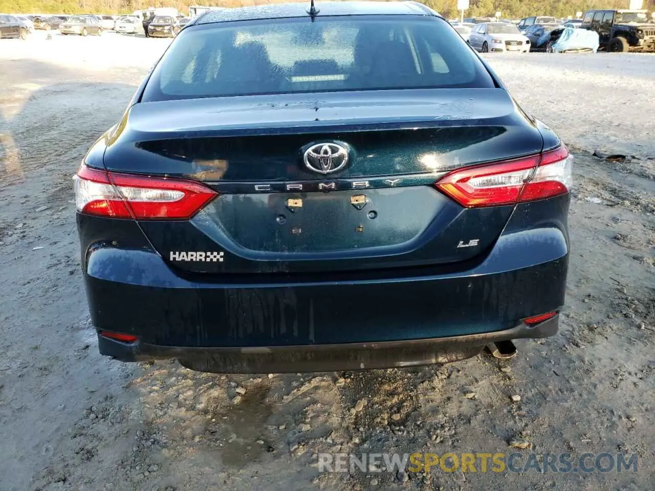 6 Photograph of a damaged car 4T1B11HK8KU721210 TOYOTA CAMRY 2019