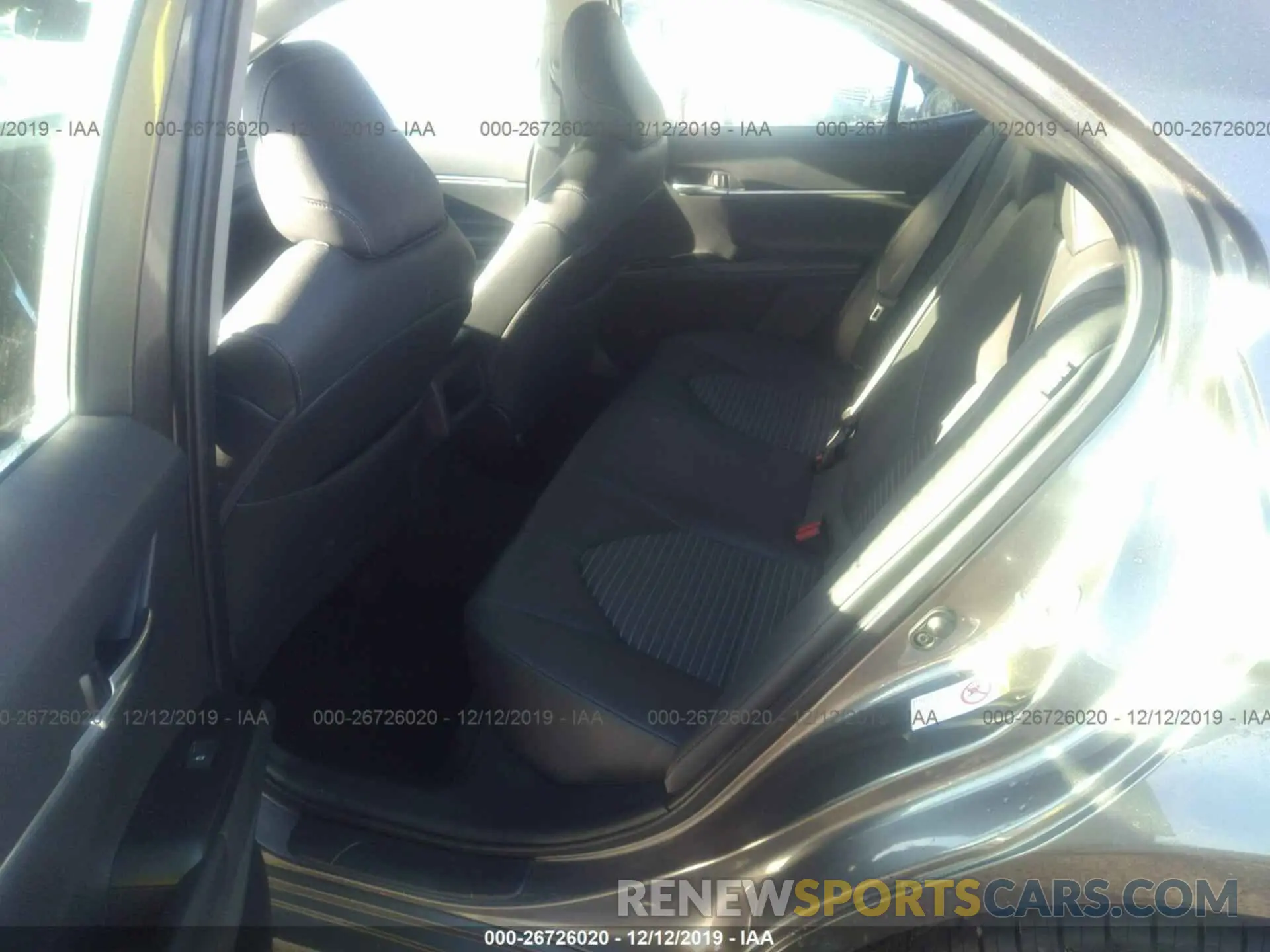 8 Photograph of a damaged car 4T1B11HK8KU722986 TOYOTA CAMRY 2019
