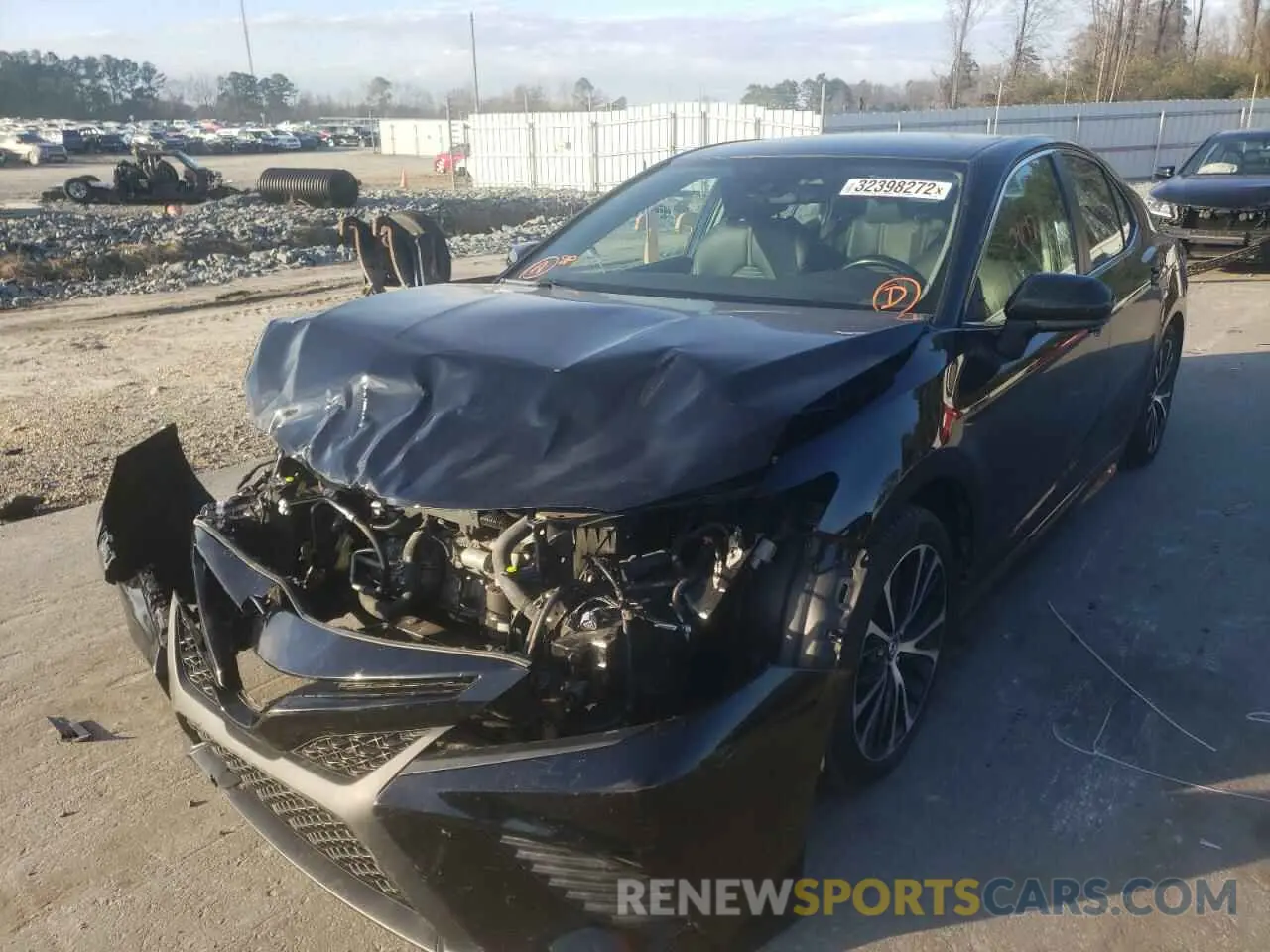 2 Photograph of a damaged car 4T1B11HK8KU723586 TOYOTA CAMRY 2019