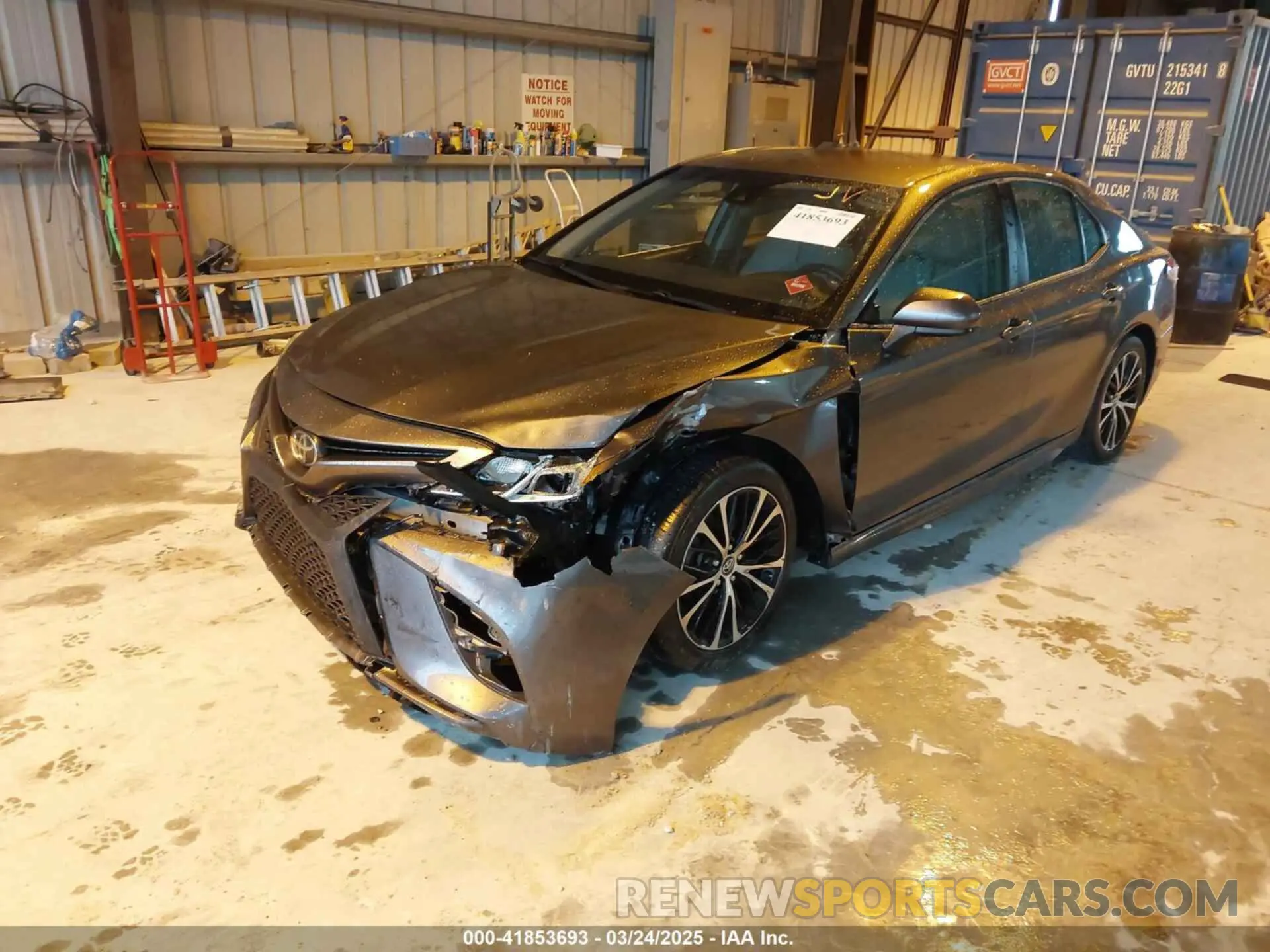 2 Photograph of a damaged car 4T1B11HK8KU723894 TOYOTA CAMRY 2019