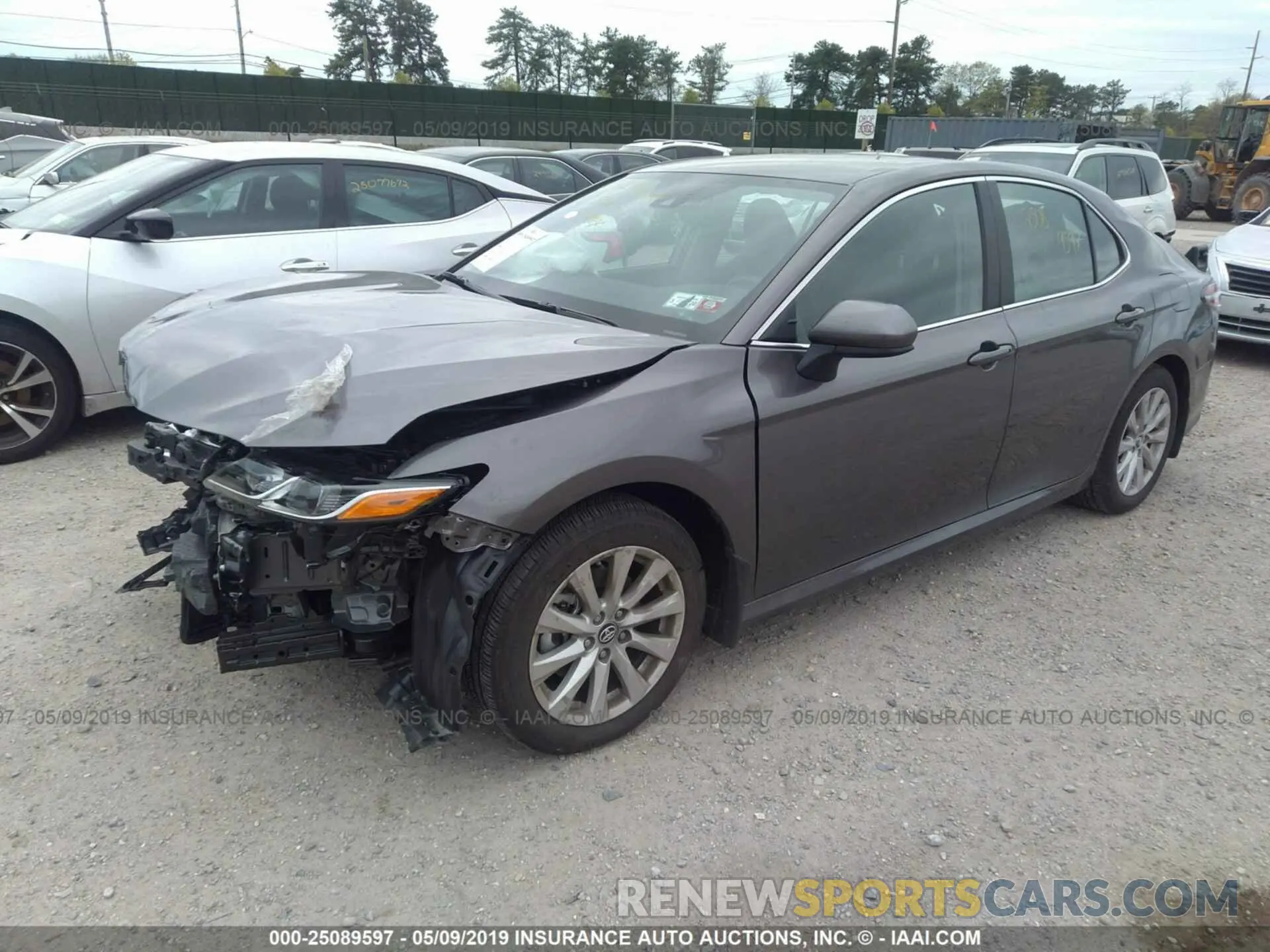 2 Photograph of a damaged car 4T1B11HK8KU735740 TOYOTA CAMRY 2019