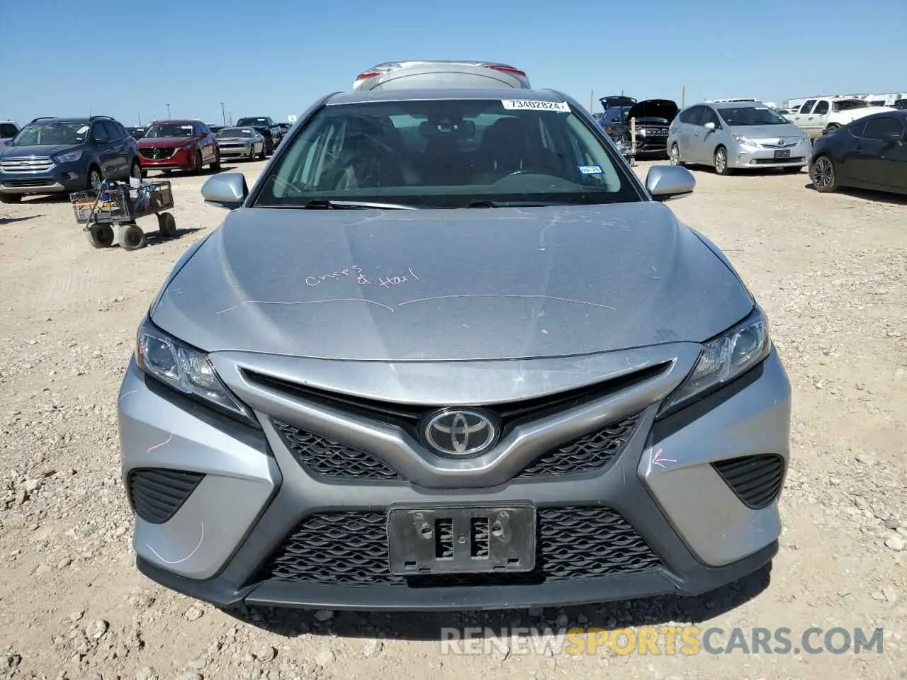 5 Photograph of a damaged car 4T1B11HK8KU741201 TOYOTA CAMRY 2019