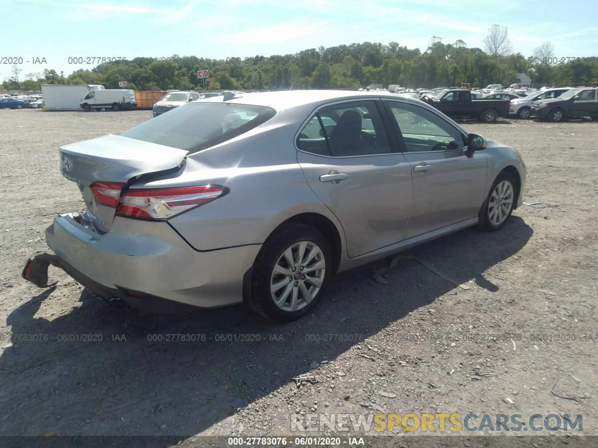 4 Photograph of a damaged car 4T1B11HK8KU750674 TOYOTA CAMRY 2019