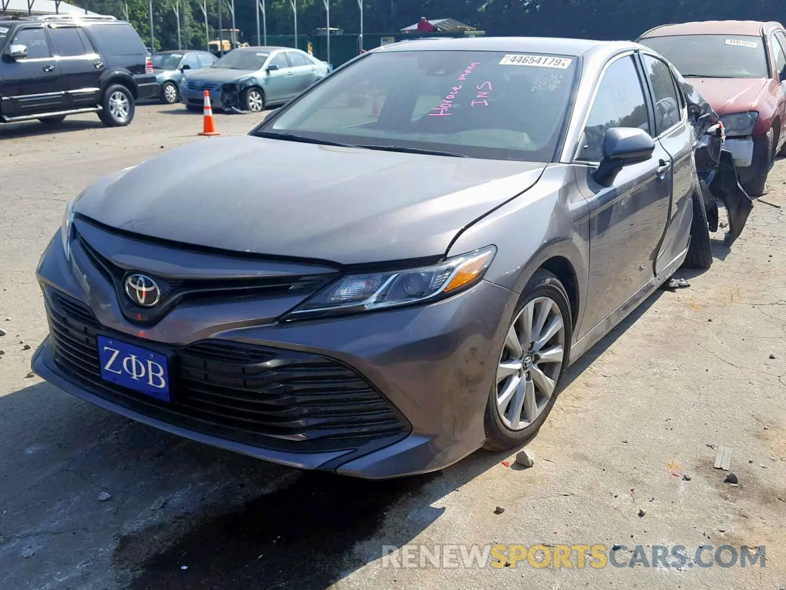 2 Photograph of a damaged car 4T1B11HK8KU764851 TOYOTA CAMRY 2019