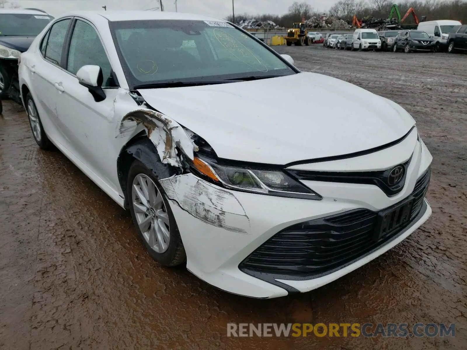 1 Photograph of a damaged car 4T1B11HK8KU776269 TOYOTA CAMRY 2019