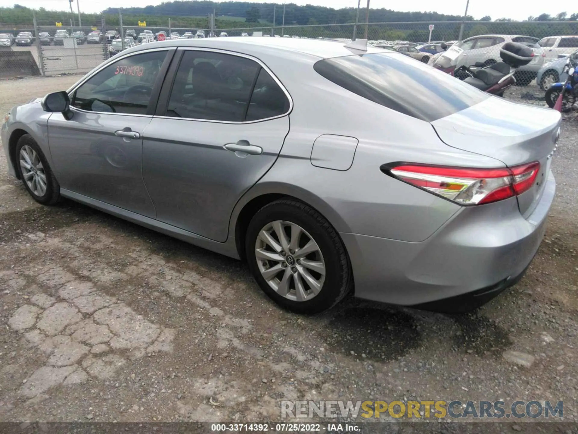 3 Photograph of a damaged car 4T1B11HK8KU778605 TOYOTA CAMRY 2019