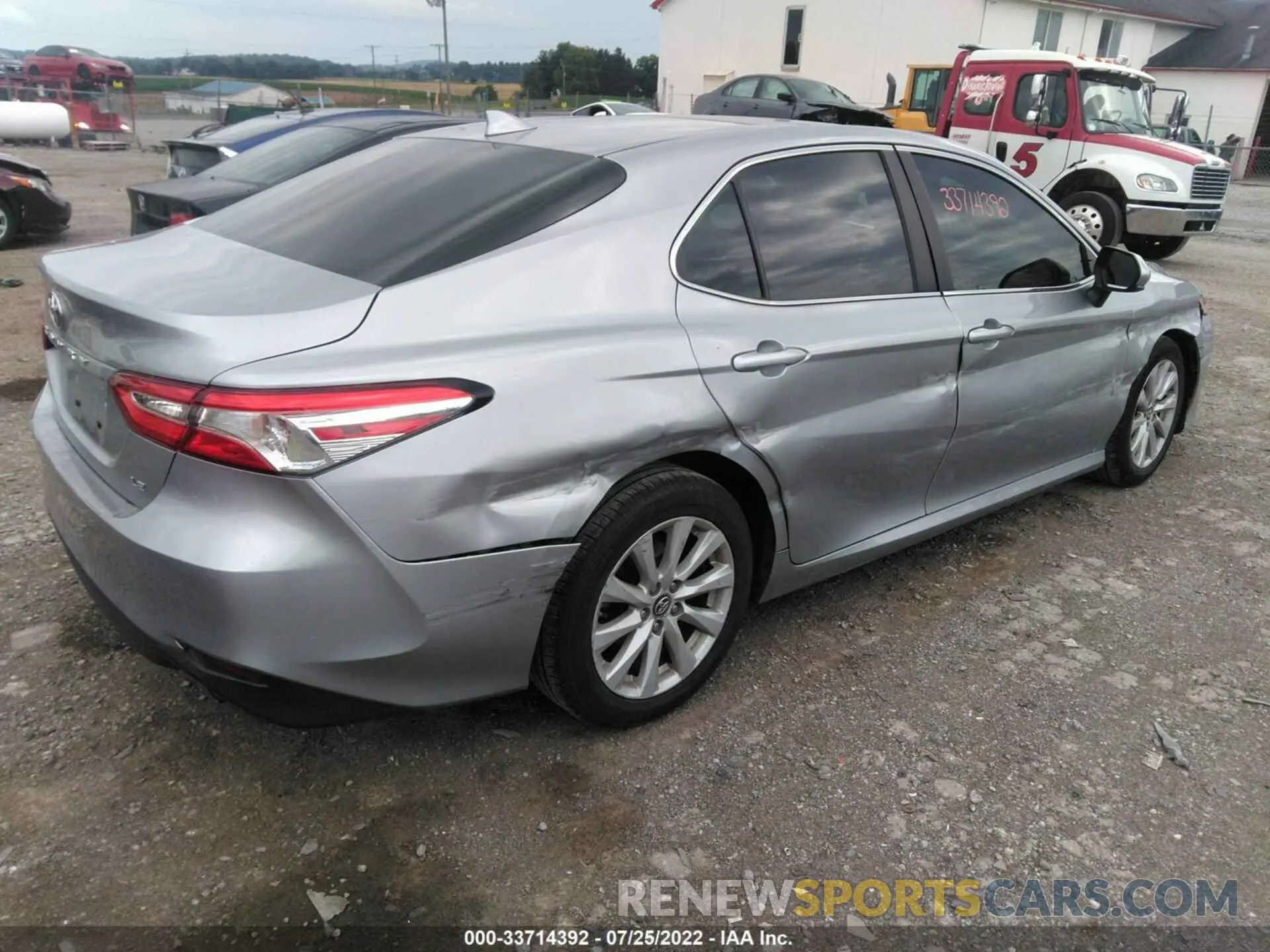 4 Photograph of a damaged car 4T1B11HK8KU778605 TOYOTA CAMRY 2019