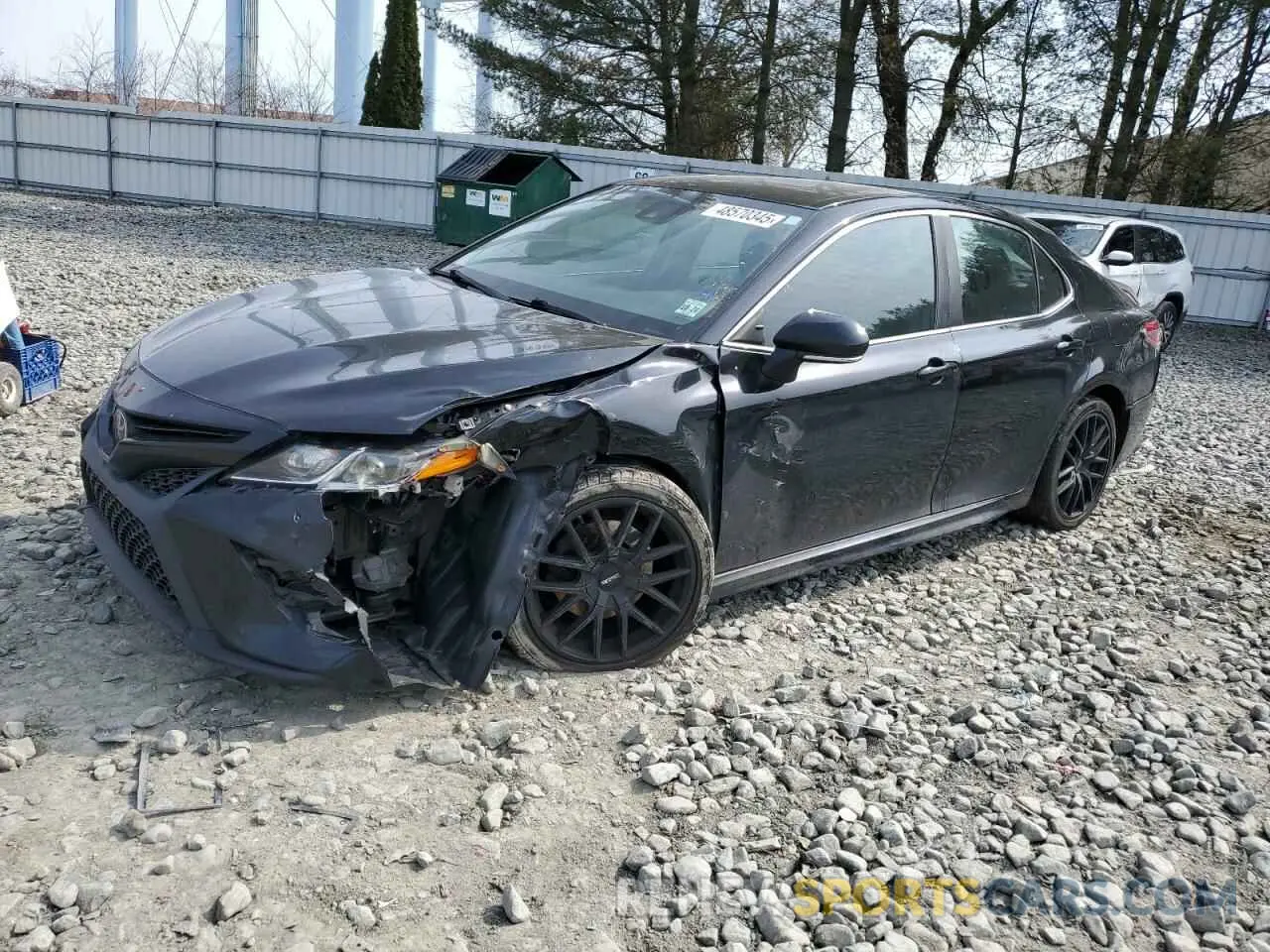 1 Photograph of a damaged car 4T1B11HK8KU779964 TOYOTA CAMRY 2019