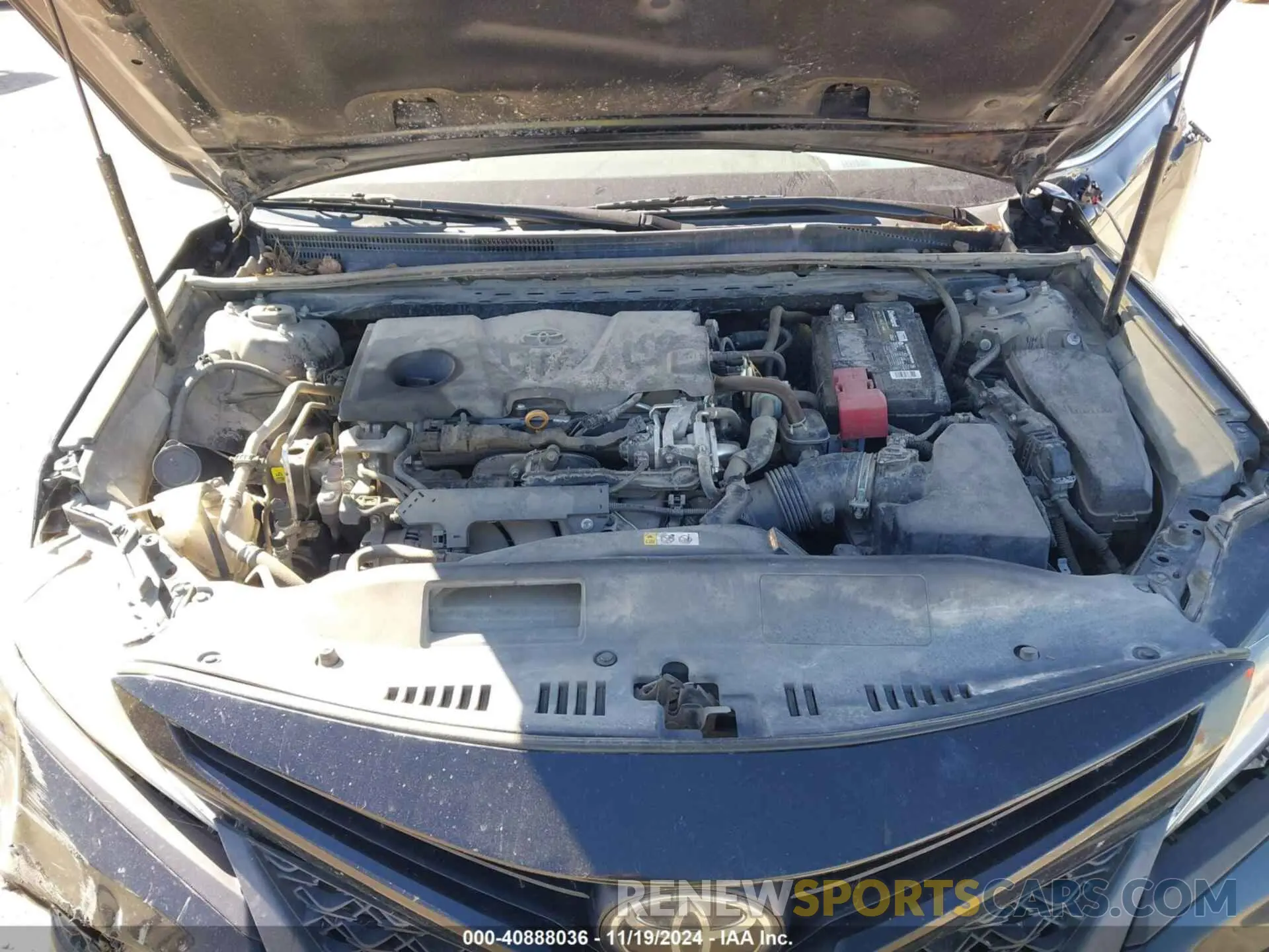 10 Photograph of a damaged car 4T1B11HK8KU780306 TOYOTA CAMRY 2019