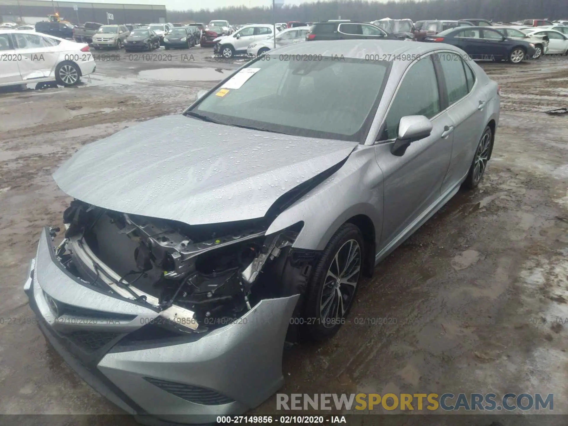 2 Photograph of a damaged car 4T1B11HK8KU808900 TOYOTA CAMRY 2019