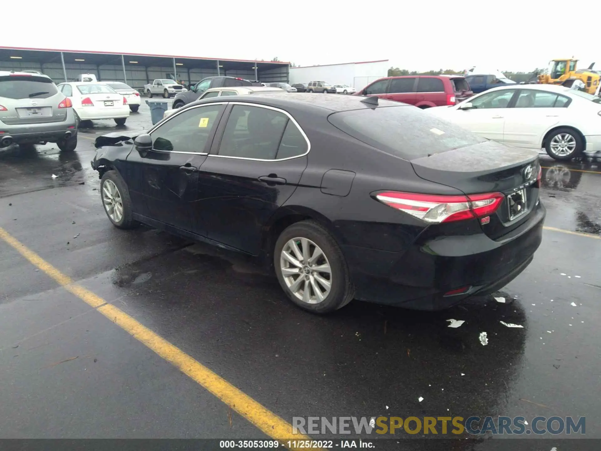 3 Photograph of a damaged car 4T1B11HK8KU818259 TOYOTA CAMRY 2019
