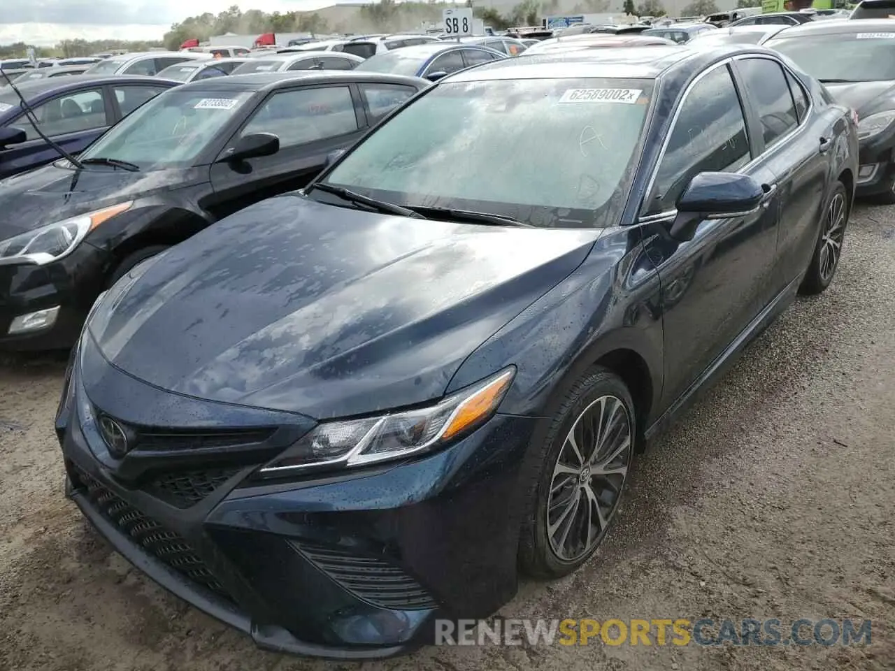 2 Photograph of a damaged car 4T1B11HK8KU833909 TOYOTA CAMRY 2019