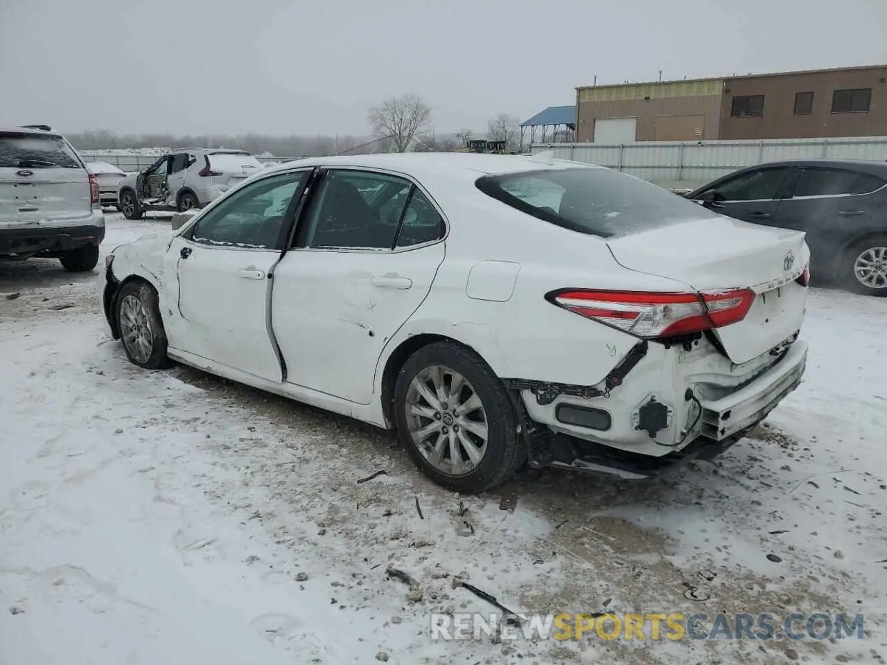 2 Photograph of a damaged car 4T1B11HK8KU836258 TOYOTA CAMRY 2019