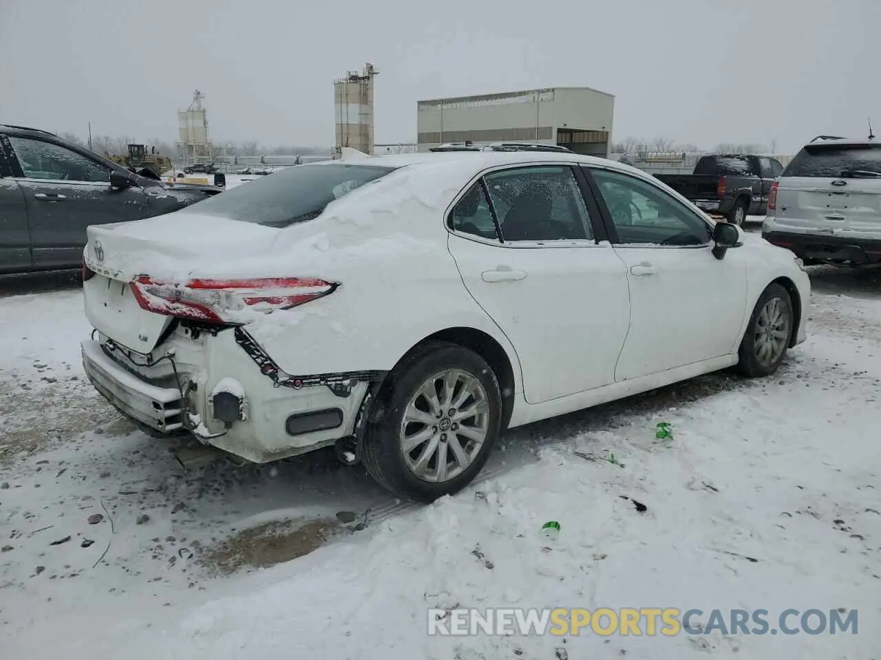 3 Photograph of a damaged car 4T1B11HK8KU836258 TOYOTA CAMRY 2019