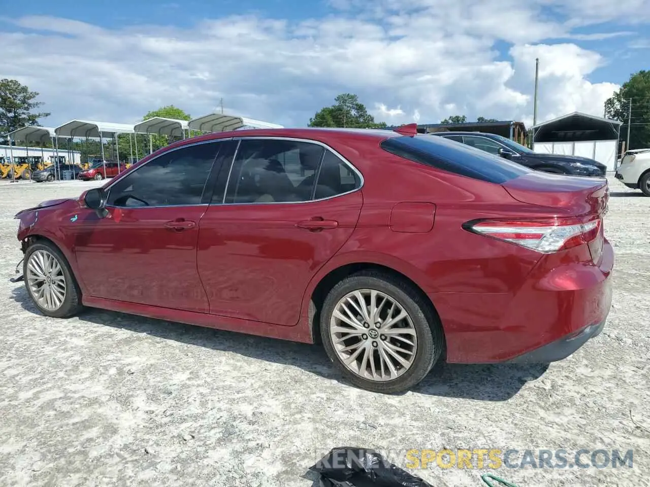 2 Фотография поврежденного автомобиля 4T1B11HK8KU843114 TOYOTA CAMRY 2019