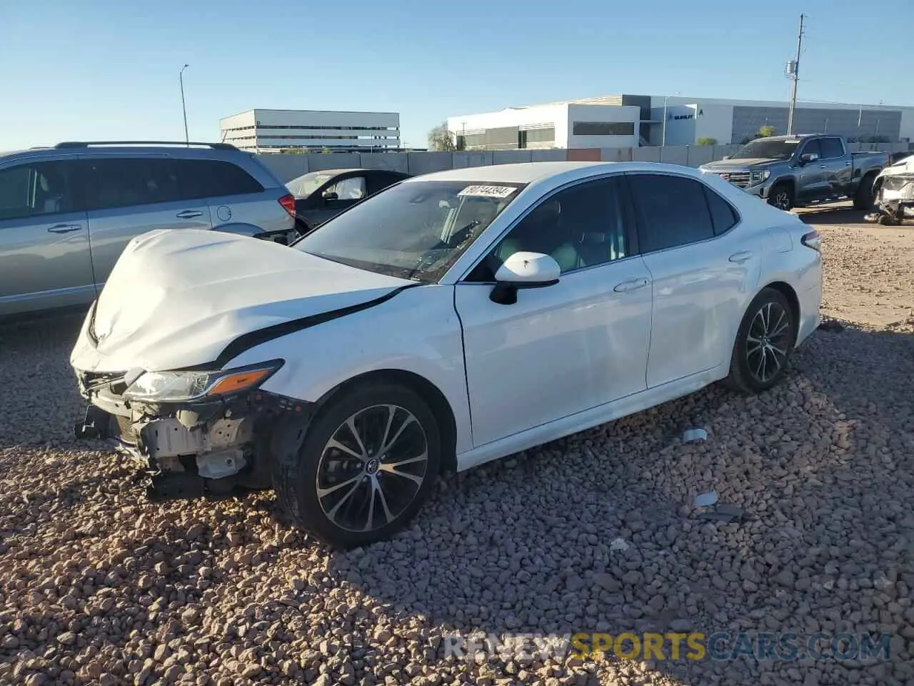1 Photograph of a damaged car 4T1B11HK8KU844263 TOYOTA CAMRY 2019