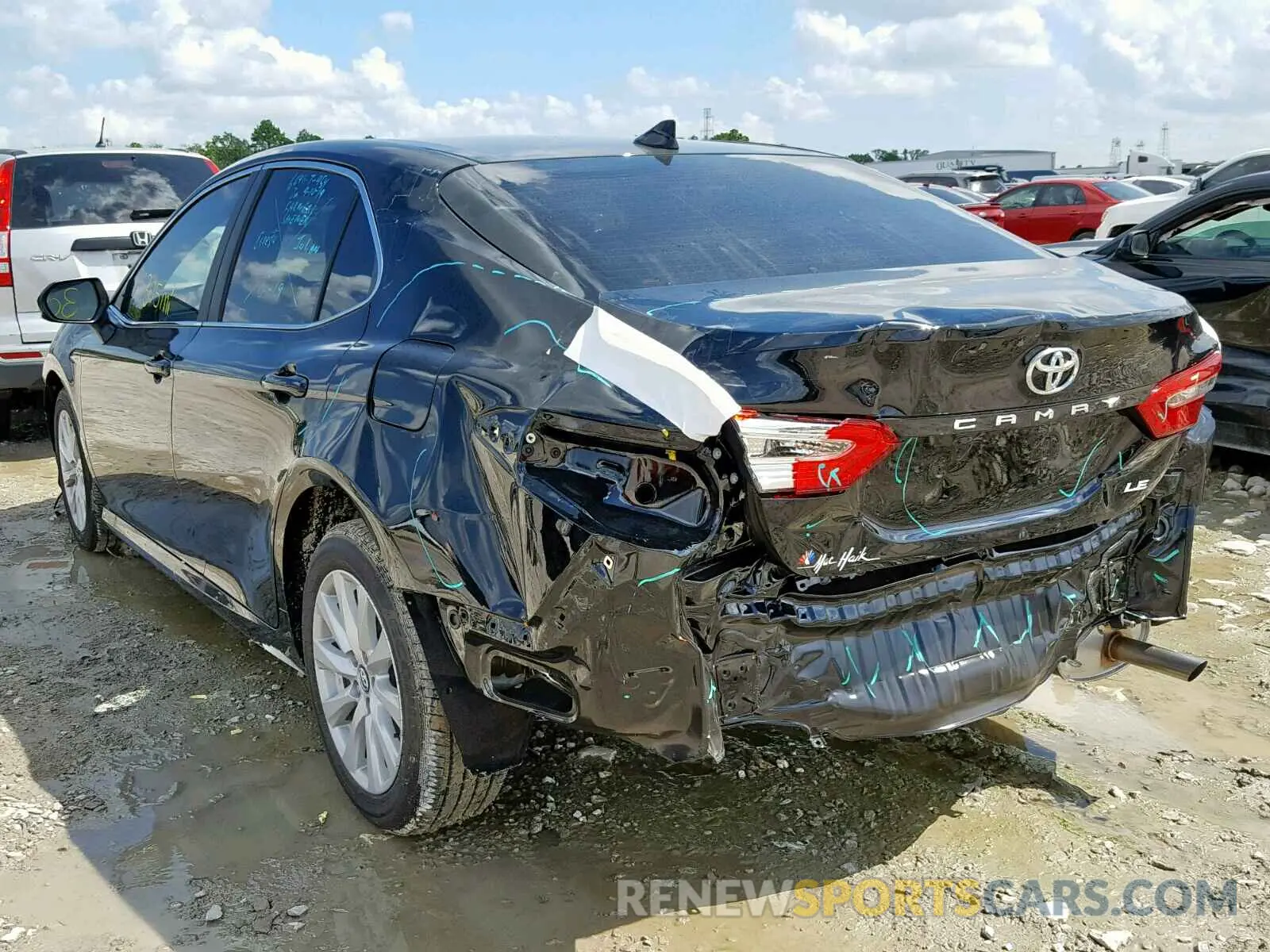 3 Photograph of a damaged car 4T1B11HK8KU845199 TOYOTA CAMRY 2019