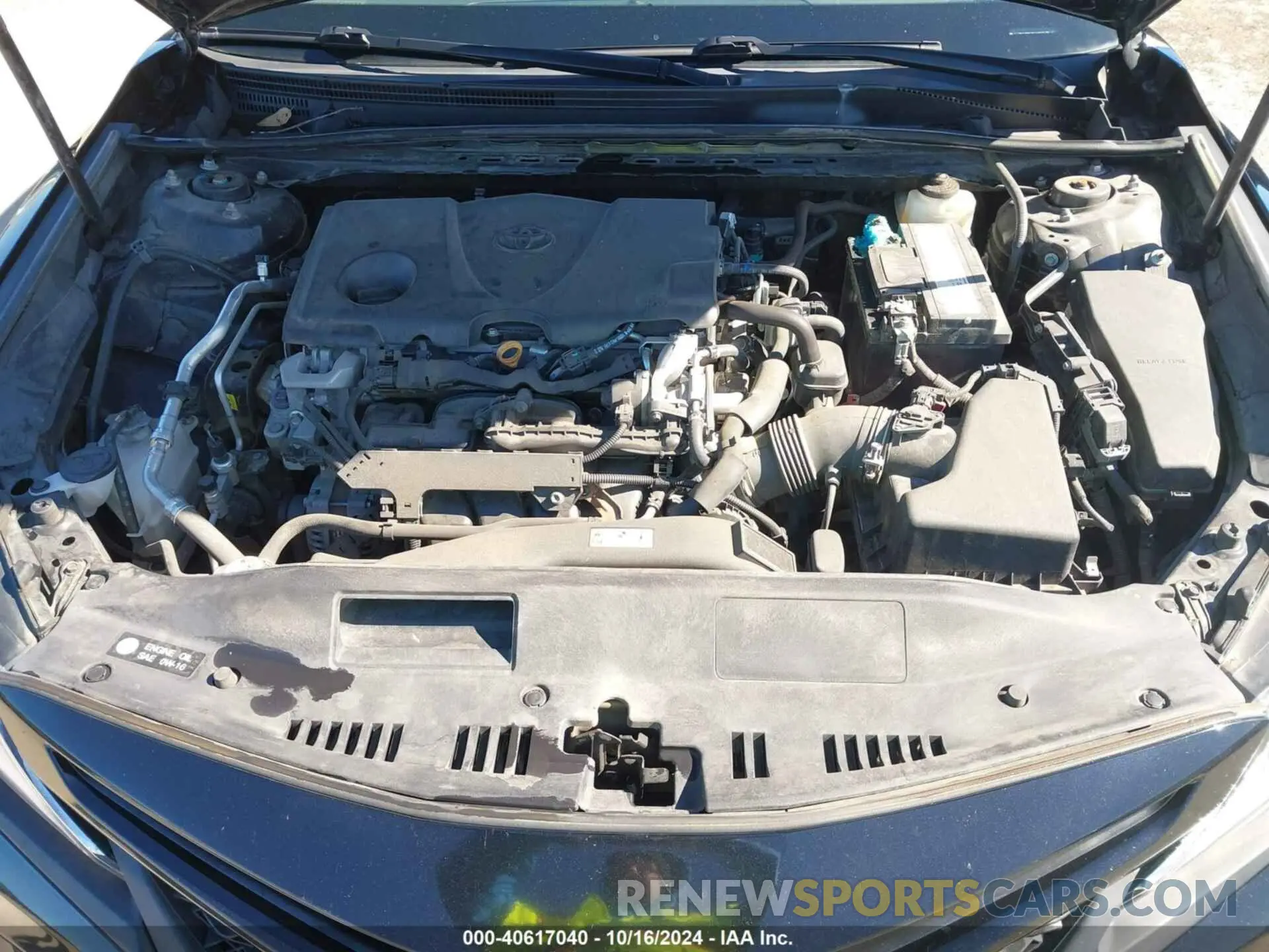 10 Photograph of a damaged car 4T1B11HK9KU160516 TOYOTA CAMRY 2019