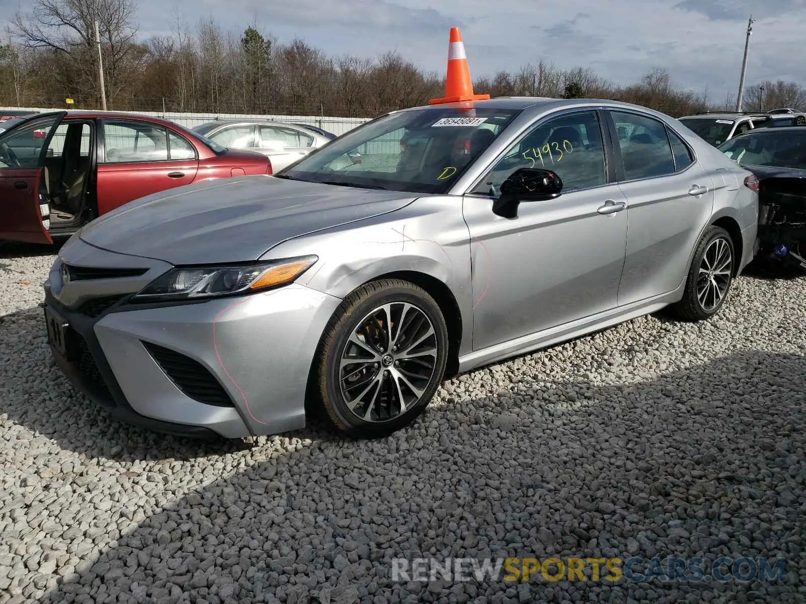 2 Photograph of a damaged car 4T1B11HK9KU167871 TOYOTA CAMRY 2019