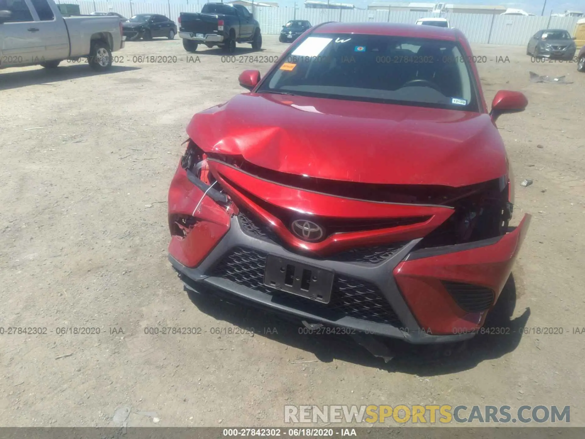 6 Photograph of a damaged car 4T1B11HK9KU176196 TOYOTA CAMRY 2019