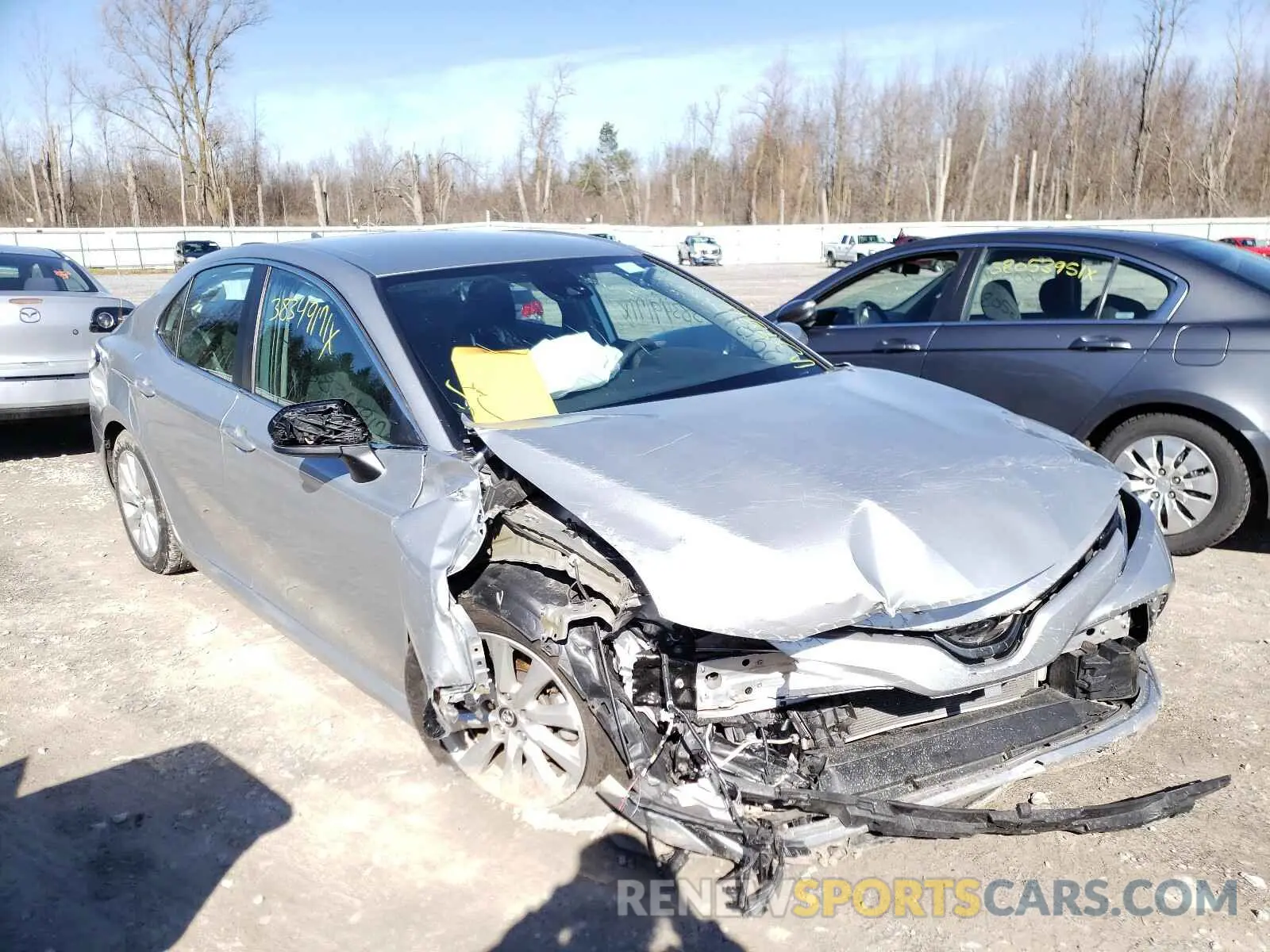 1 Photograph of a damaged car 4T1B11HK9KU193192 TOYOTA CAMRY 2019