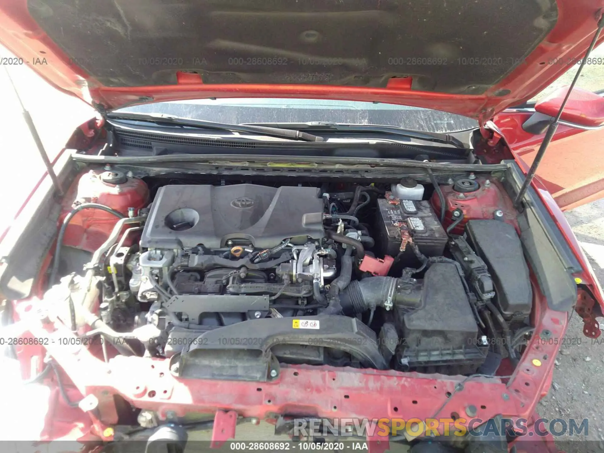 10 Photograph of a damaged car 4T1B11HK9KU199882 TOYOTA CAMRY 2019