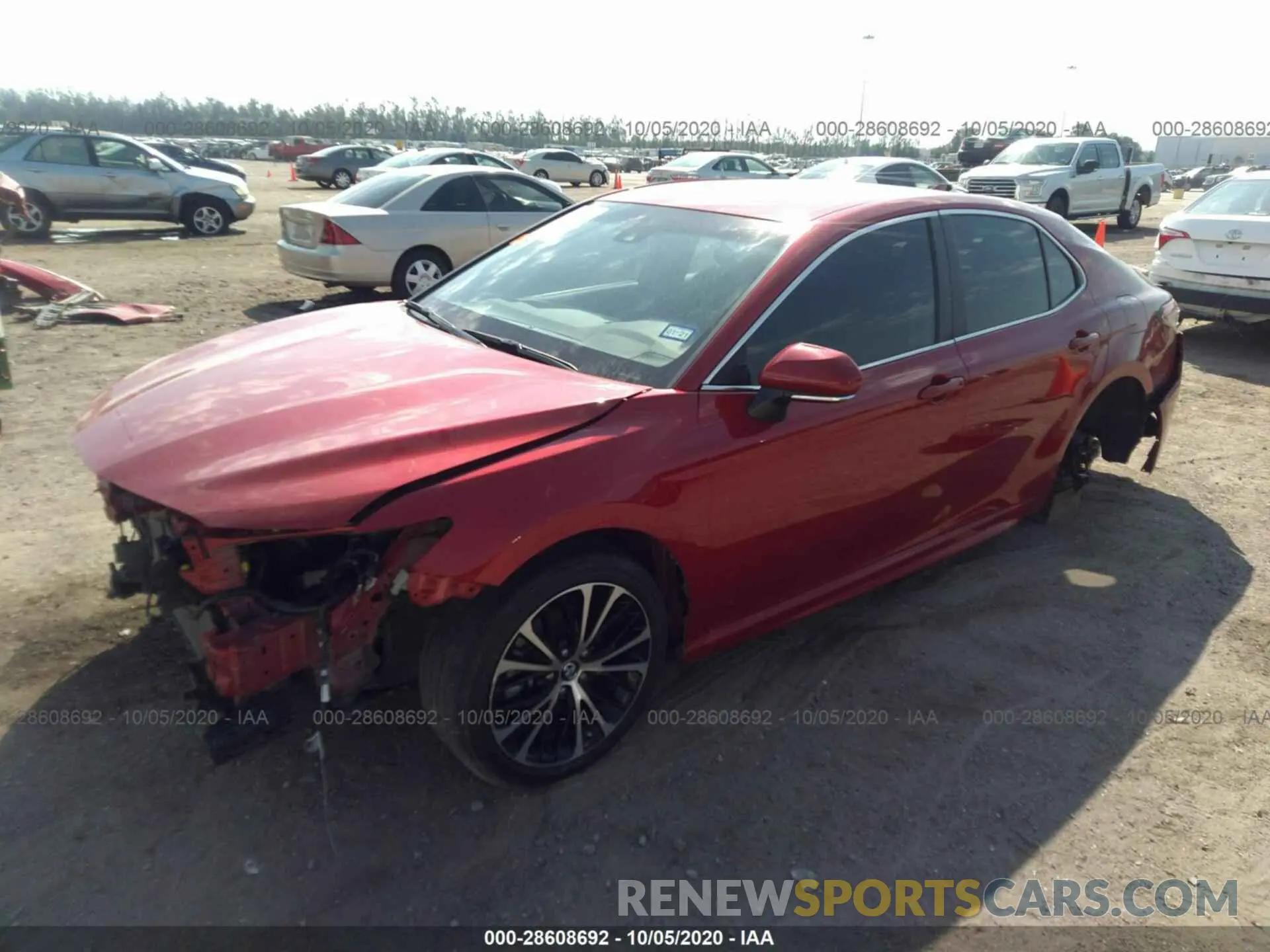 2 Photograph of a damaged car 4T1B11HK9KU199882 TOYOTA CAMRY 2019