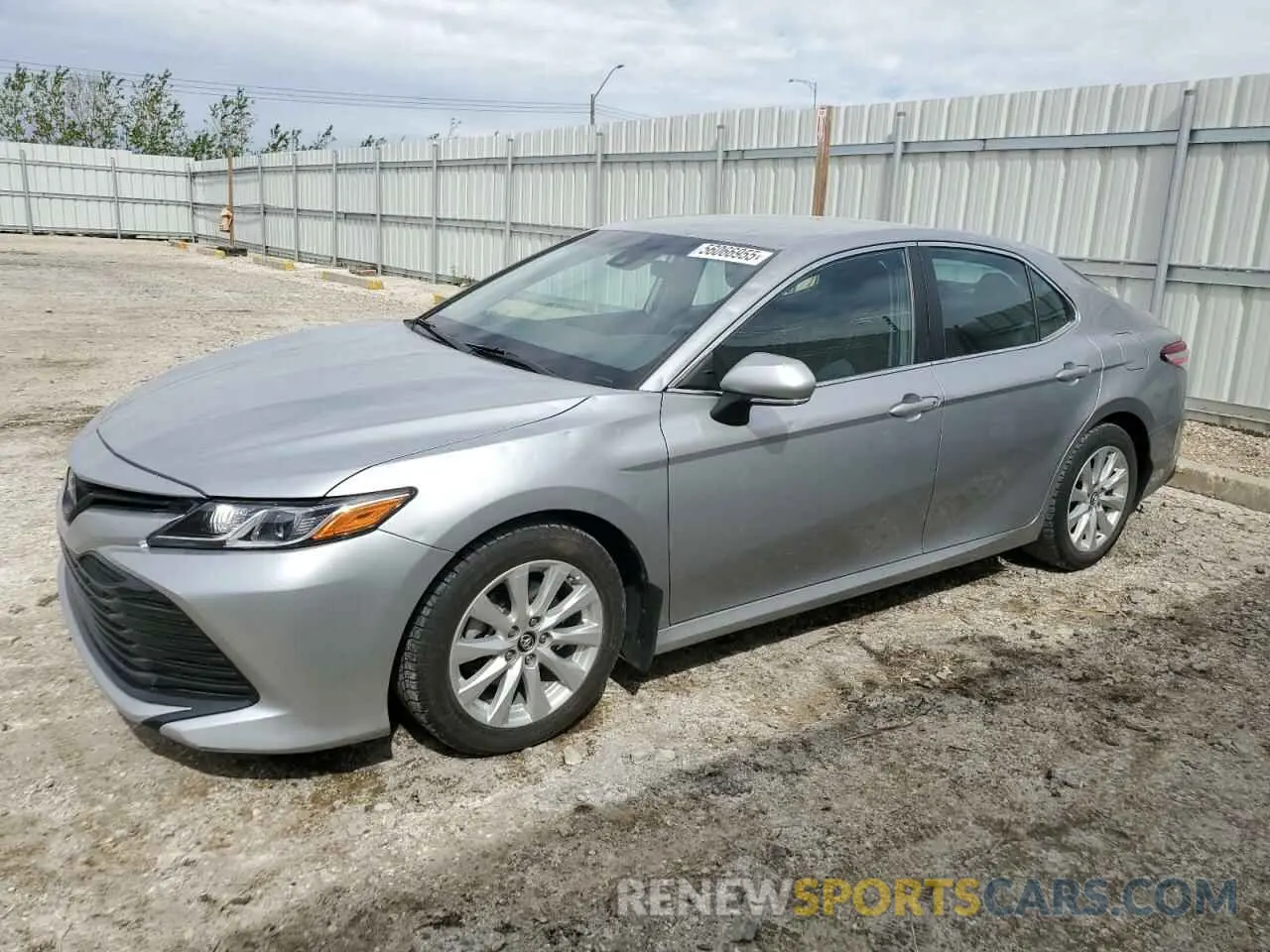 1 Photograph of a damaged car 4T1B11HK9KU223176 TOYOTA CAMRY 2019