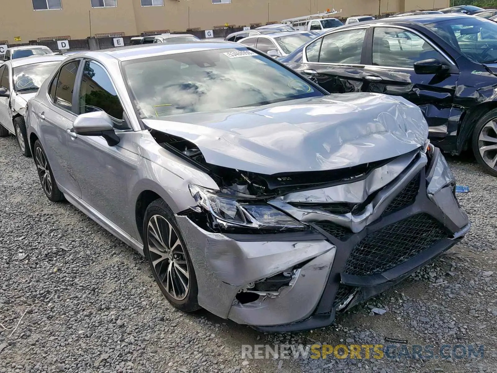 1 Photograph of a damaged car 4T1B11HK9KU223694 TOYOTA CAMRY 2019