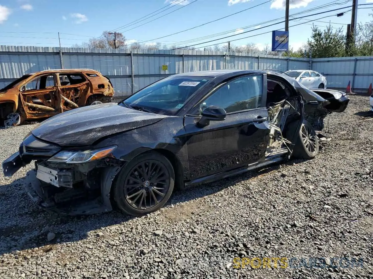 1 Photograph of a damaged car 4T1B11HK9KU233691 TOYOTA CAMRY 2019