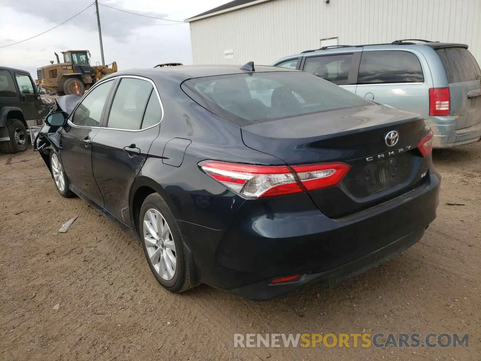 3 Photograph of a damaged car 4T1B11HK9KU248143 TOYOTA CAMRY 2019