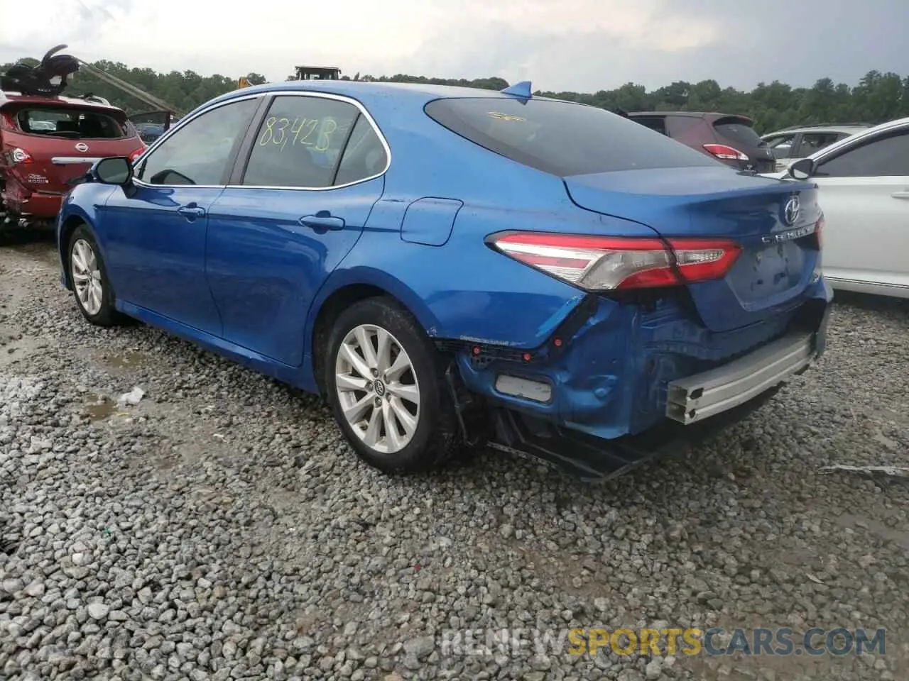 3 Photograph of a damaged car 4T1B11HK9KU260289 TOYOTA CAMRY 2019