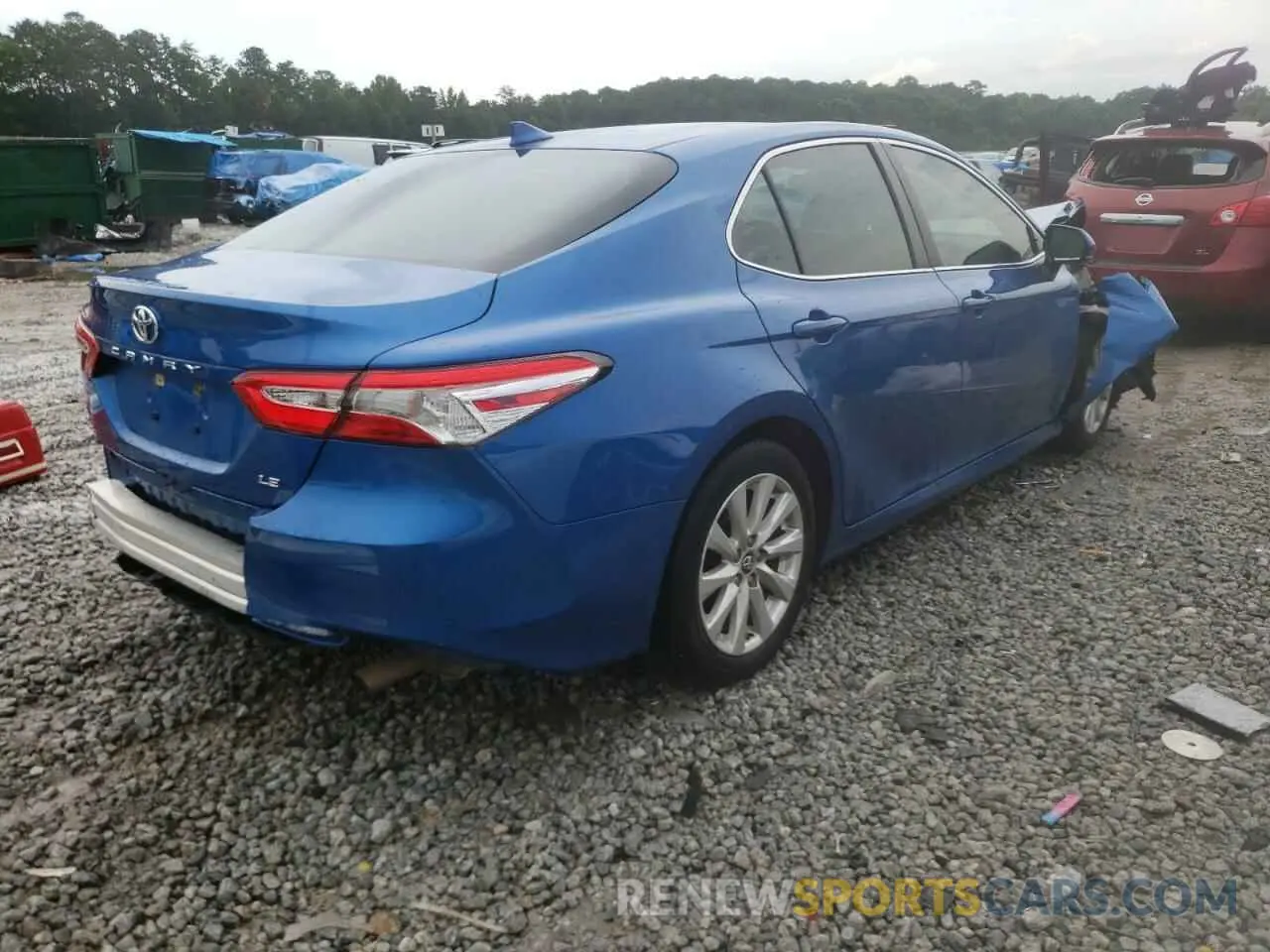 4 Photograph of a damaged car 4T1B11HK9KU260289 TOYOTA CAMRY 2019