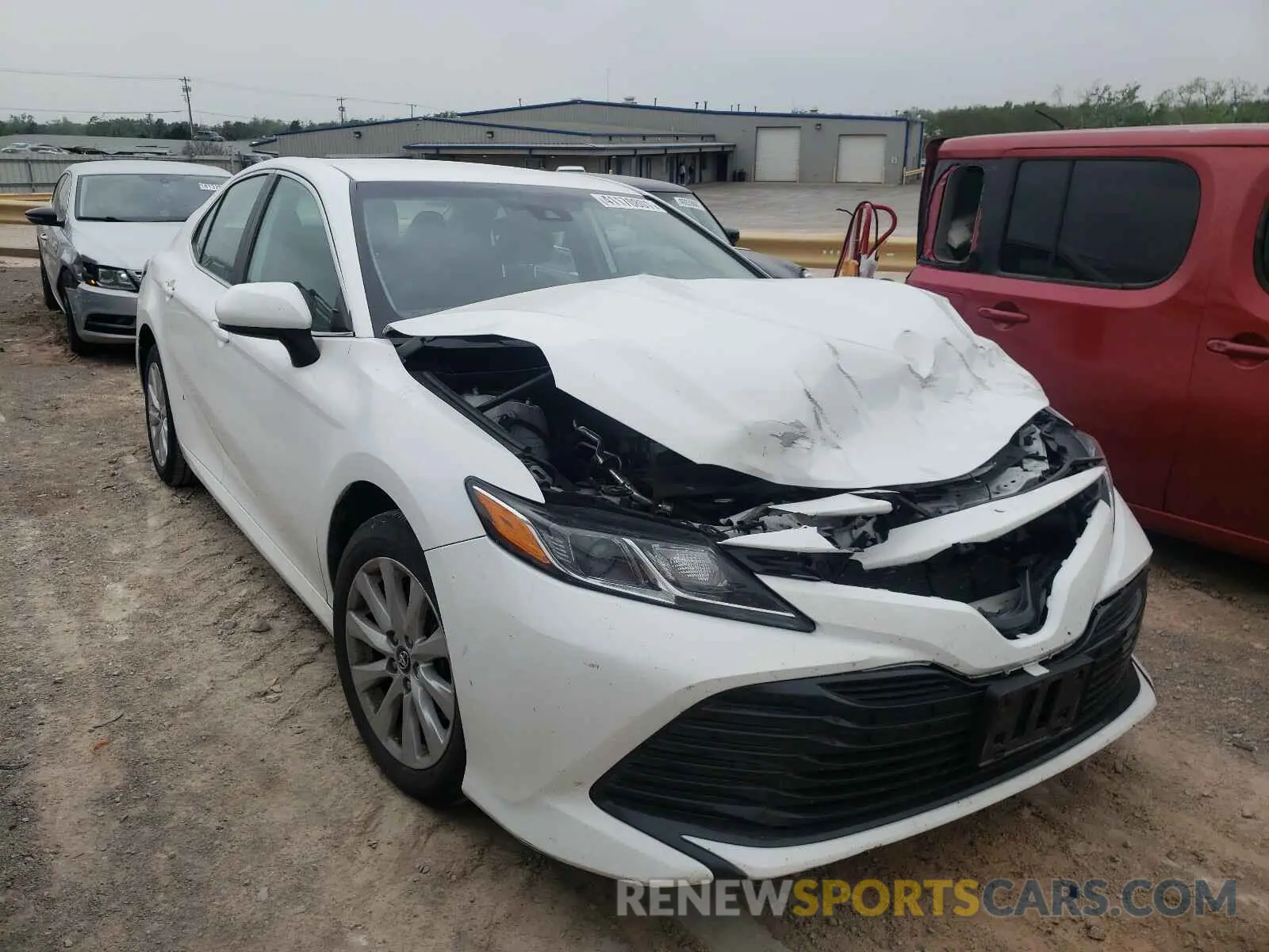 1 Photograph of a damaged car 4T1B11HK9KU267999 TOYOTA CAMRY 2019