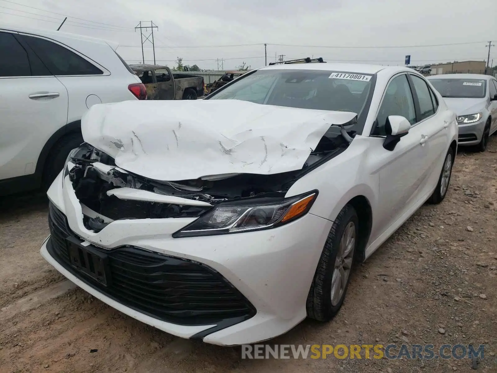 2 Photograph of a damaged car 4T1B11HK9KU267999 TOYOTA CAMRY 2019