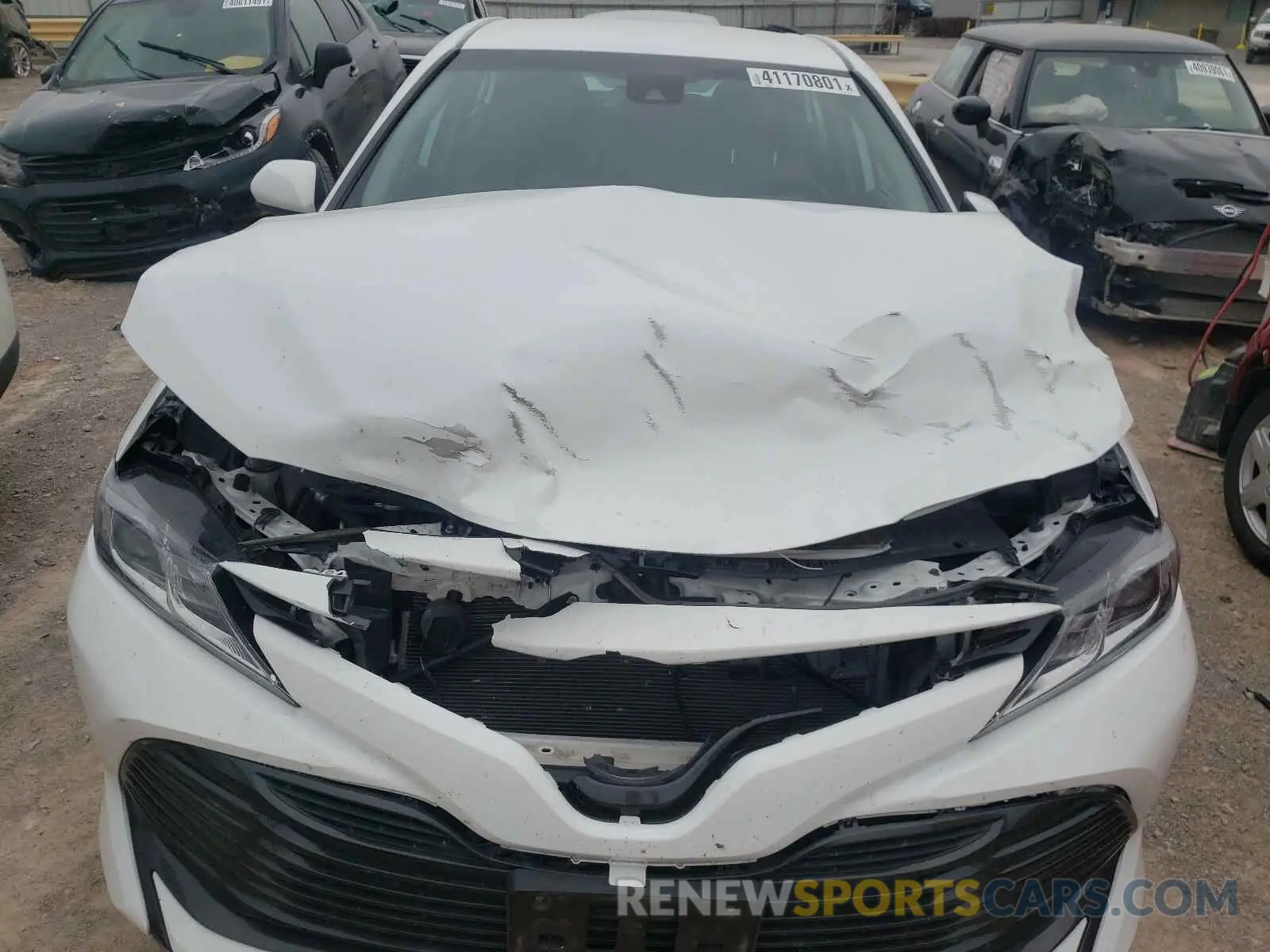 7 Photograph of a damaged car 4T1B11HK9KU267999 TOYOTA CAMRY 2019