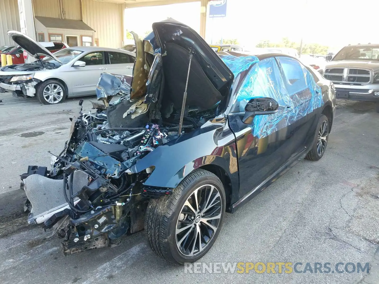 2 Photograph of a damaged car 4T1B11HK9KU278517 TOYOTA CAMRY 2019