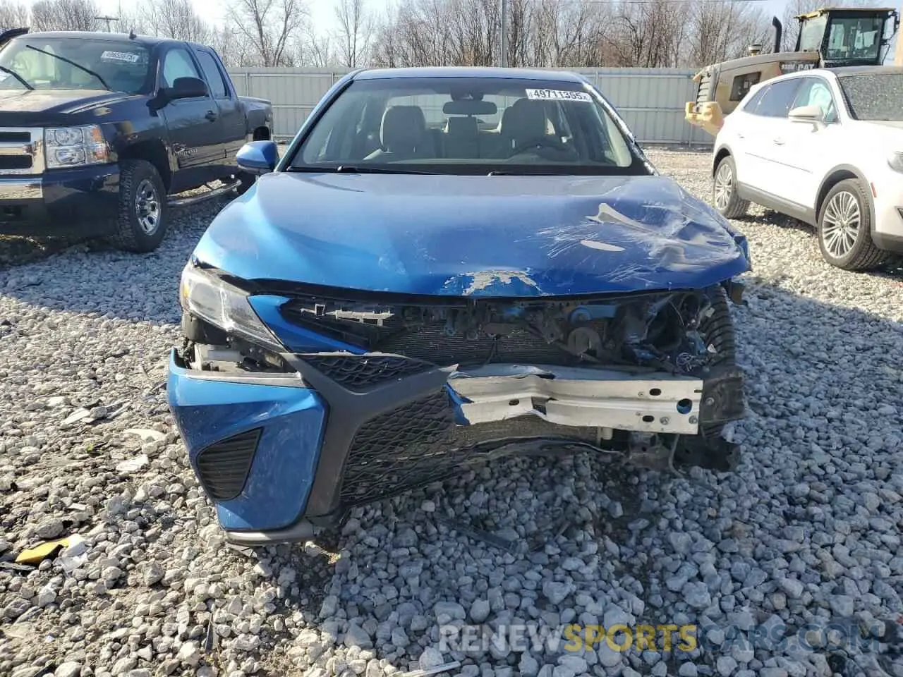 5 Photograph of a damaged car 4T1B11HK9KU291638 TOYOTA CAMRY 2019
