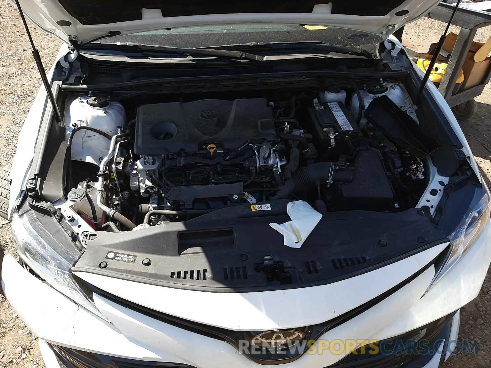 7 Photograph of a damaged car 4T1B11HK9KU689254 TOYOTA CAMRY 2019