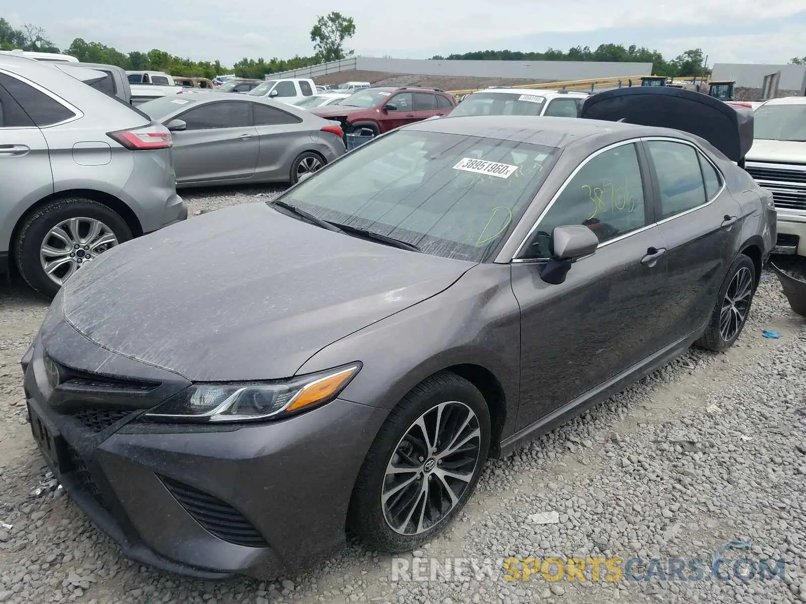 2 Photograph of a damaged car 4T1B11HK9KU699587 TOYOTA CAMRY 2019