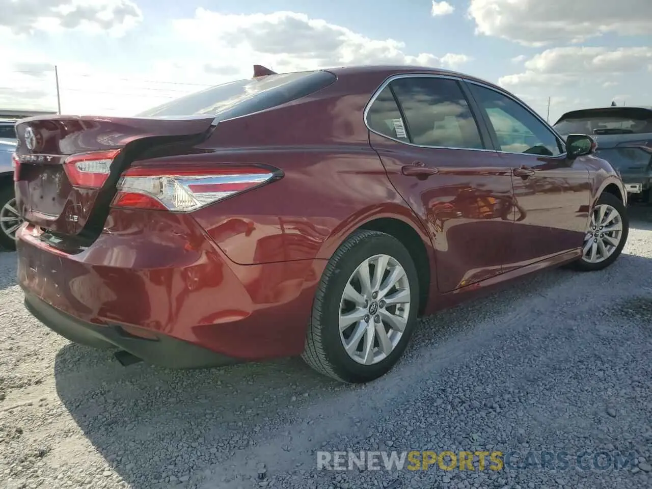 3 Photograph of a damaged car 4T1B11HK9KU707171 TOYOTA CAMRY 2019