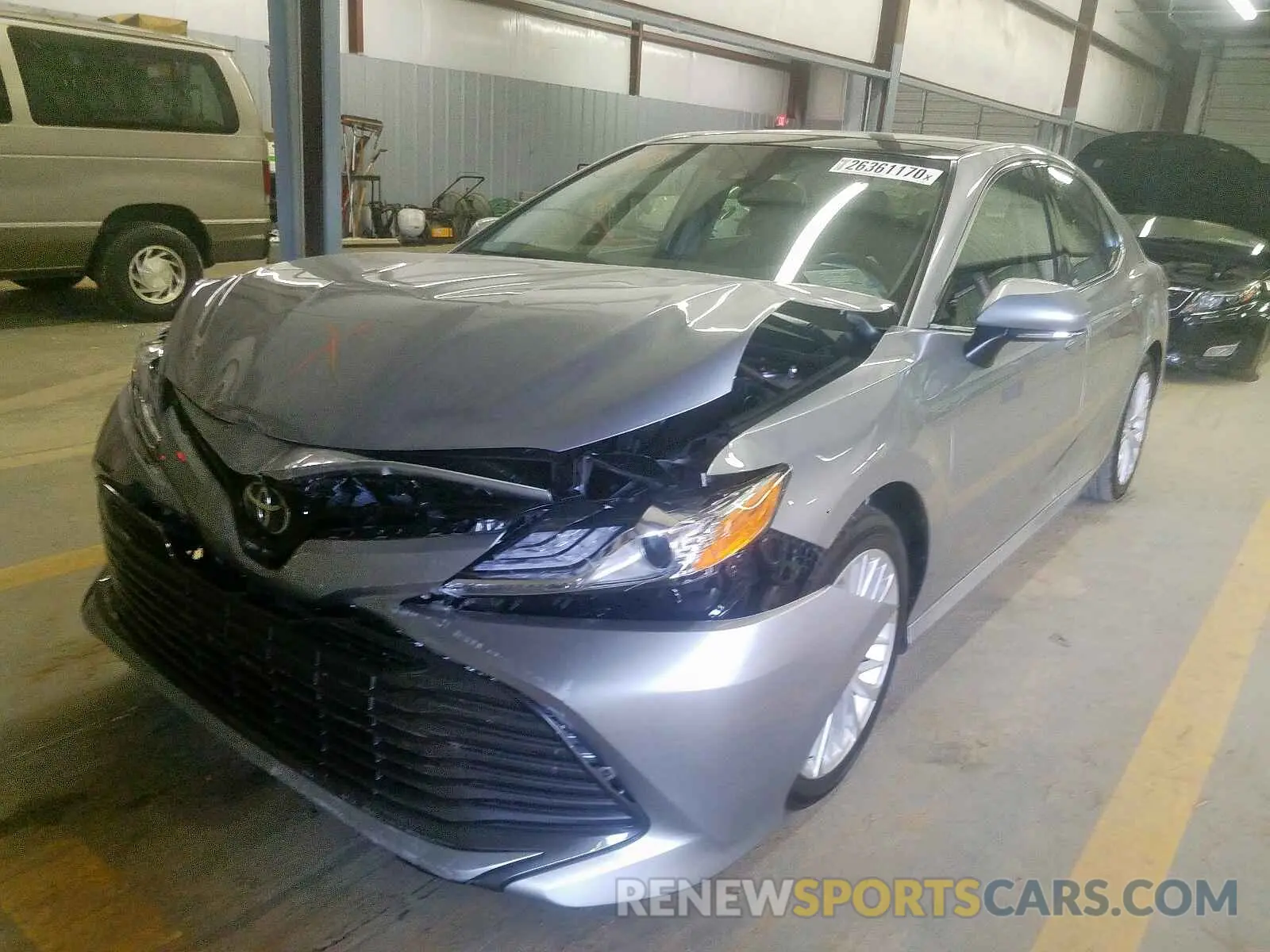 2 Photograph of a damaged car 4T1B11HK9KU711527 TOYOTA CAMRY 2019