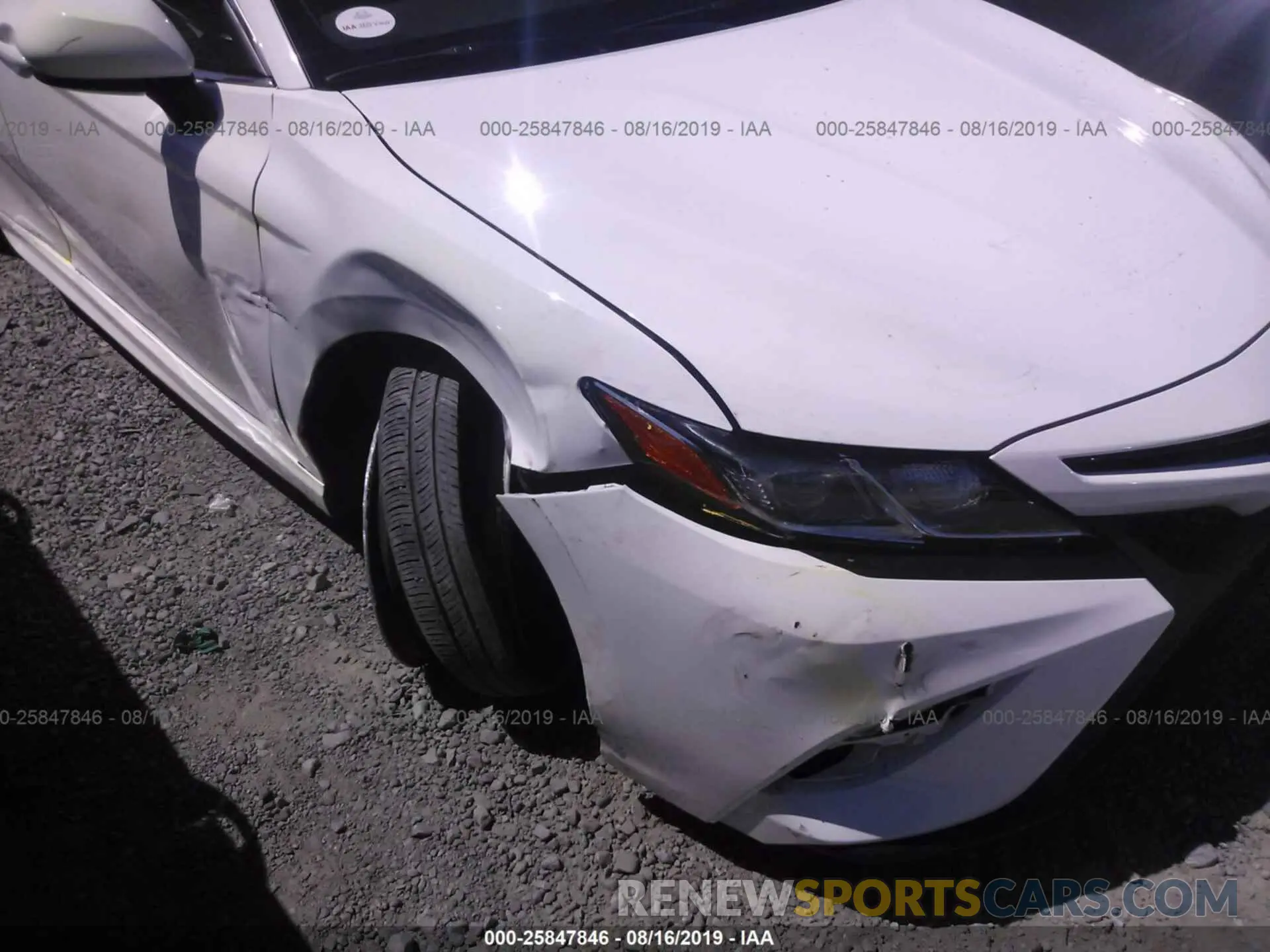 6 Photograph of a damaged car 4T1B11HK9KU727646 TOYOTA CAMRY 2019