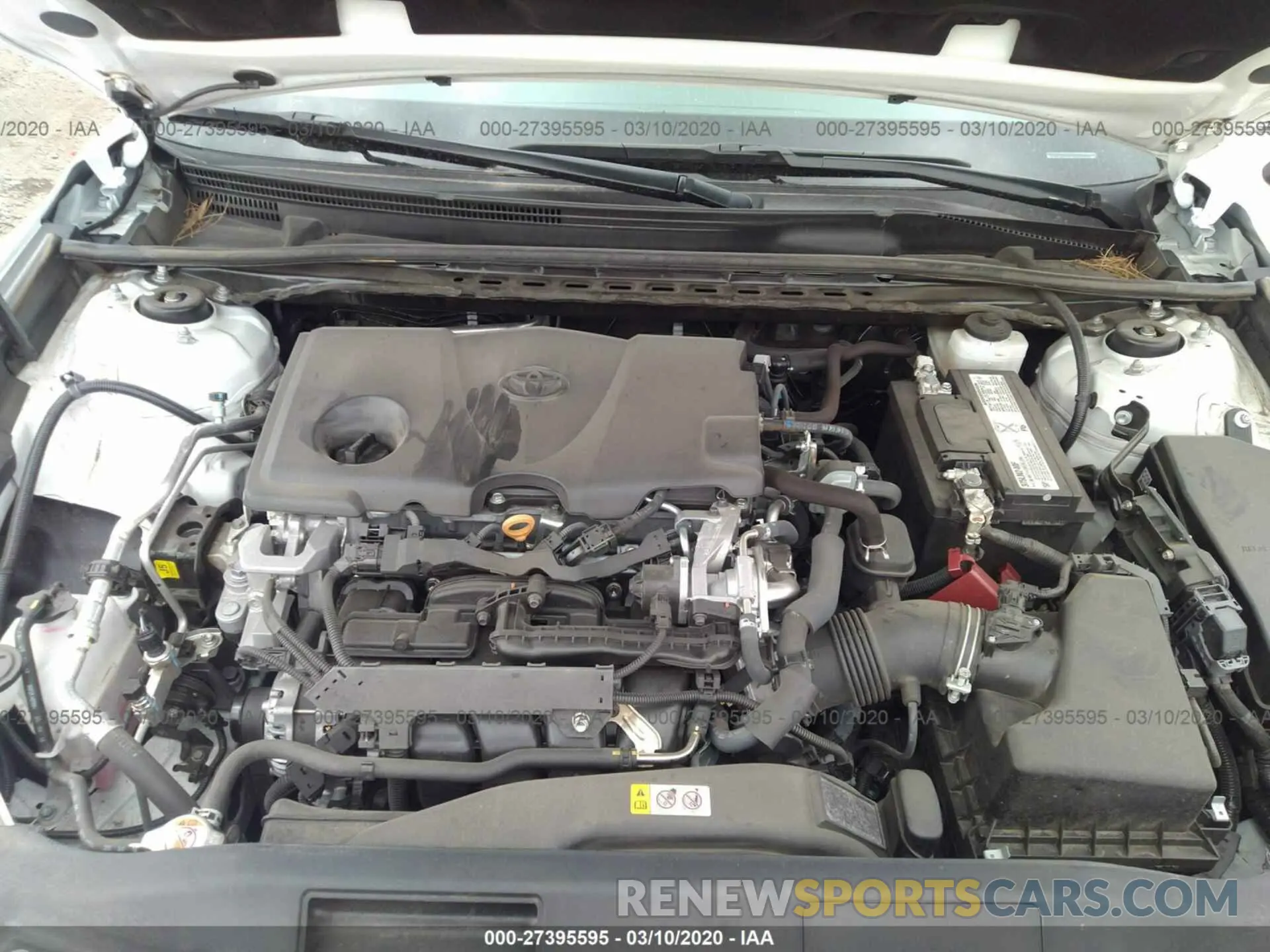 10 Photograph of a damaged car 4T1B11HK9KU729543 TOYOTA CAMRY 2019