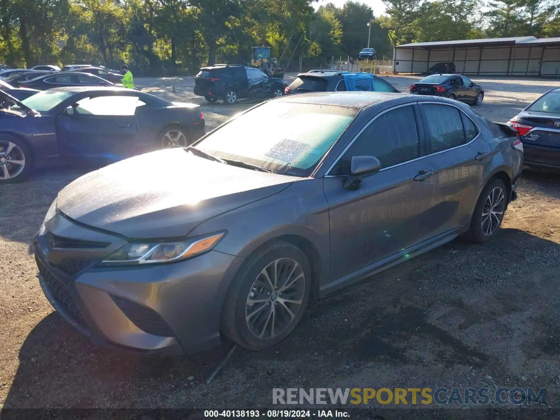 2 Photograph of a damaged car 4T1B11HK9KU740204 TOYOTA CAMRY 2019