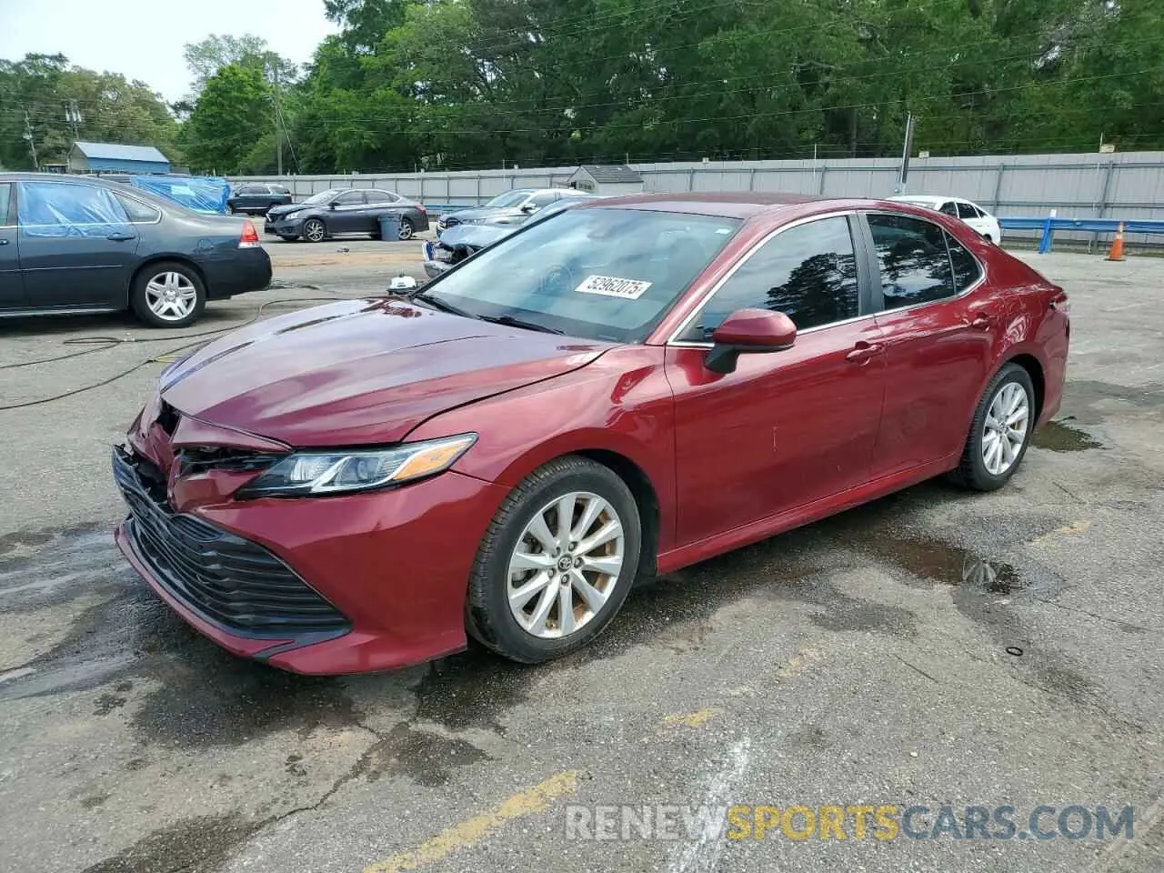 1 Photograph of a damaged car 4T1B11HK9KU766723 TOYOTA CAMRY 2019