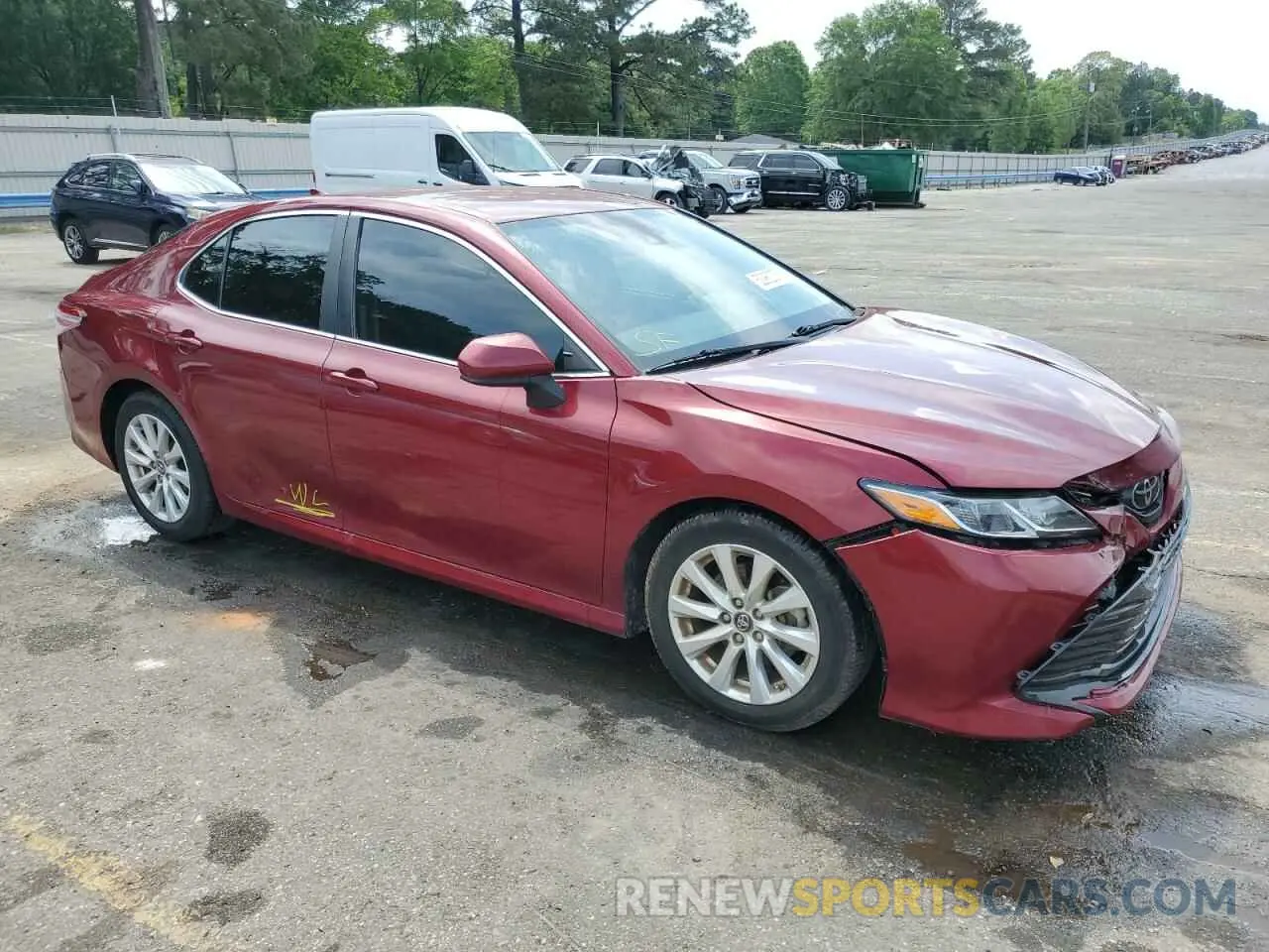 4 Photograph of a damaged car 4T1B11HK9KU766723 TOYOTA CAMRY 2019