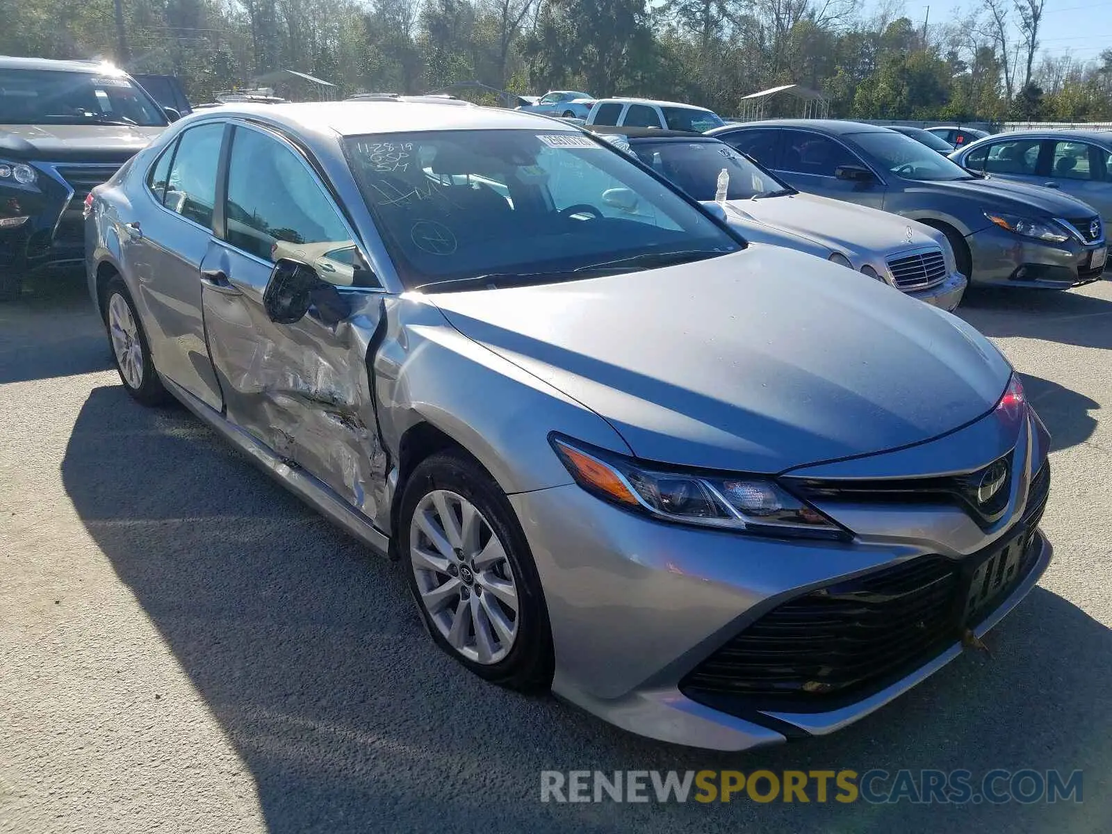 1 Photograph of a damaged car 4T1B11HK9KU772067 TOYOTA CAMRY 2019